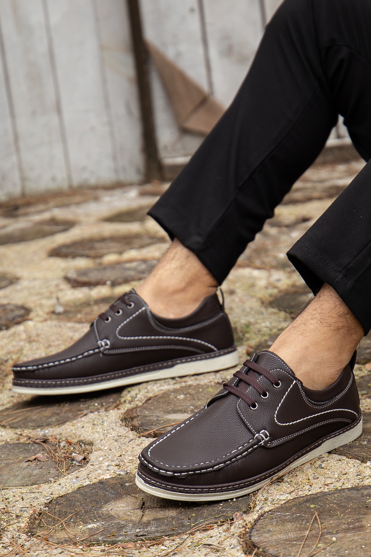 D0607 Günlük Ortopedik Erkek Casual Ayakkabı - Görsel 4