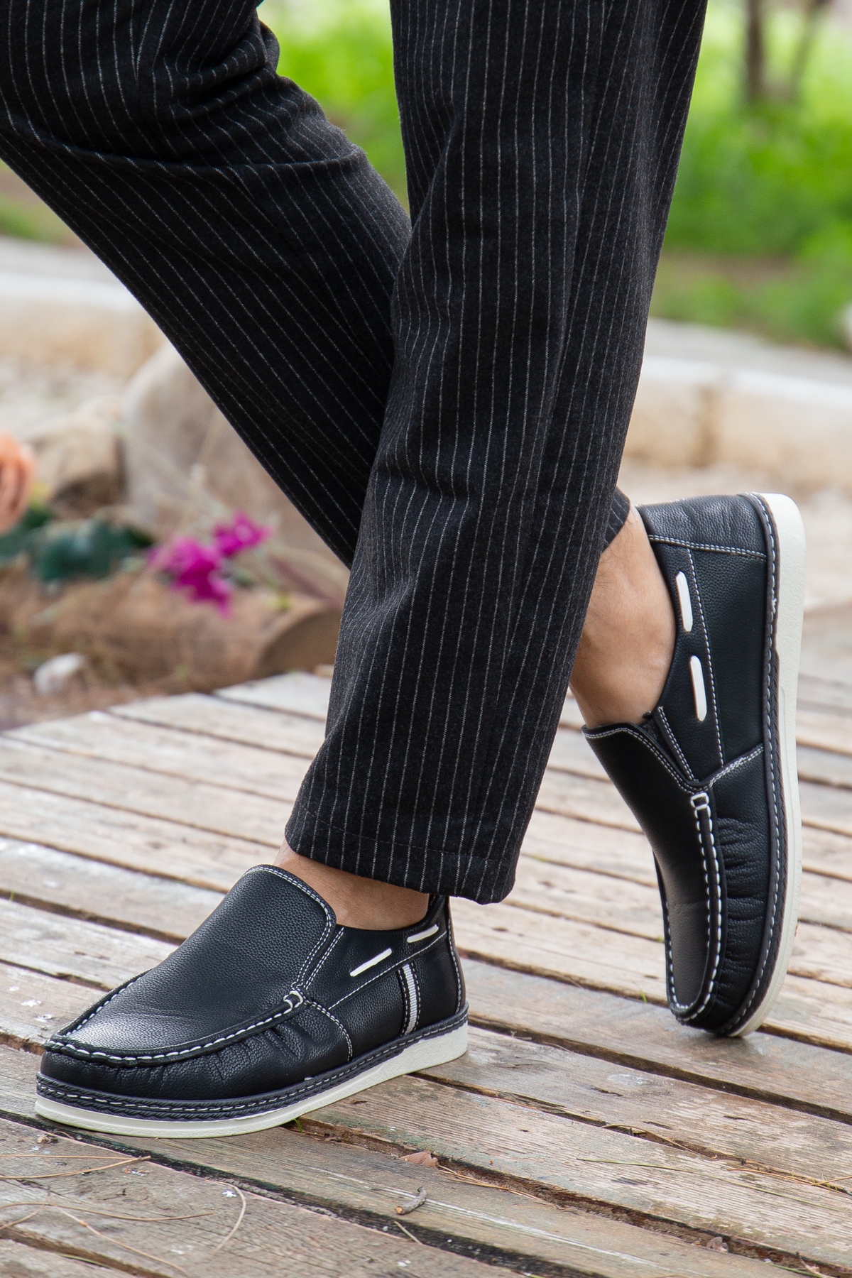 D0507 Günlük Ortopedik Erkek Casual Ayakkabı - Görsel 2