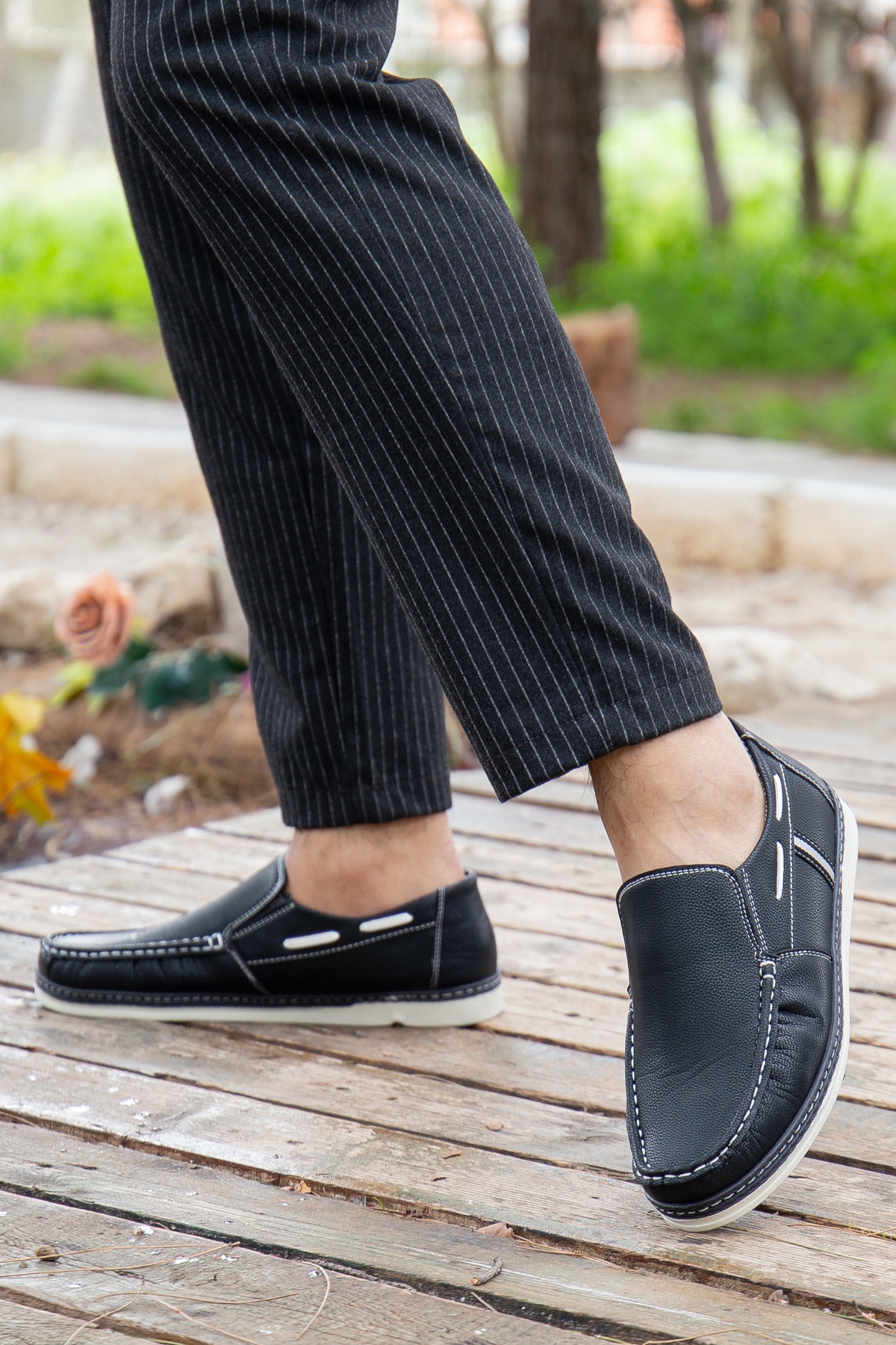 D0507 Günlük Ortopedik Erkek Casual Ayakkabı - Görsel 3