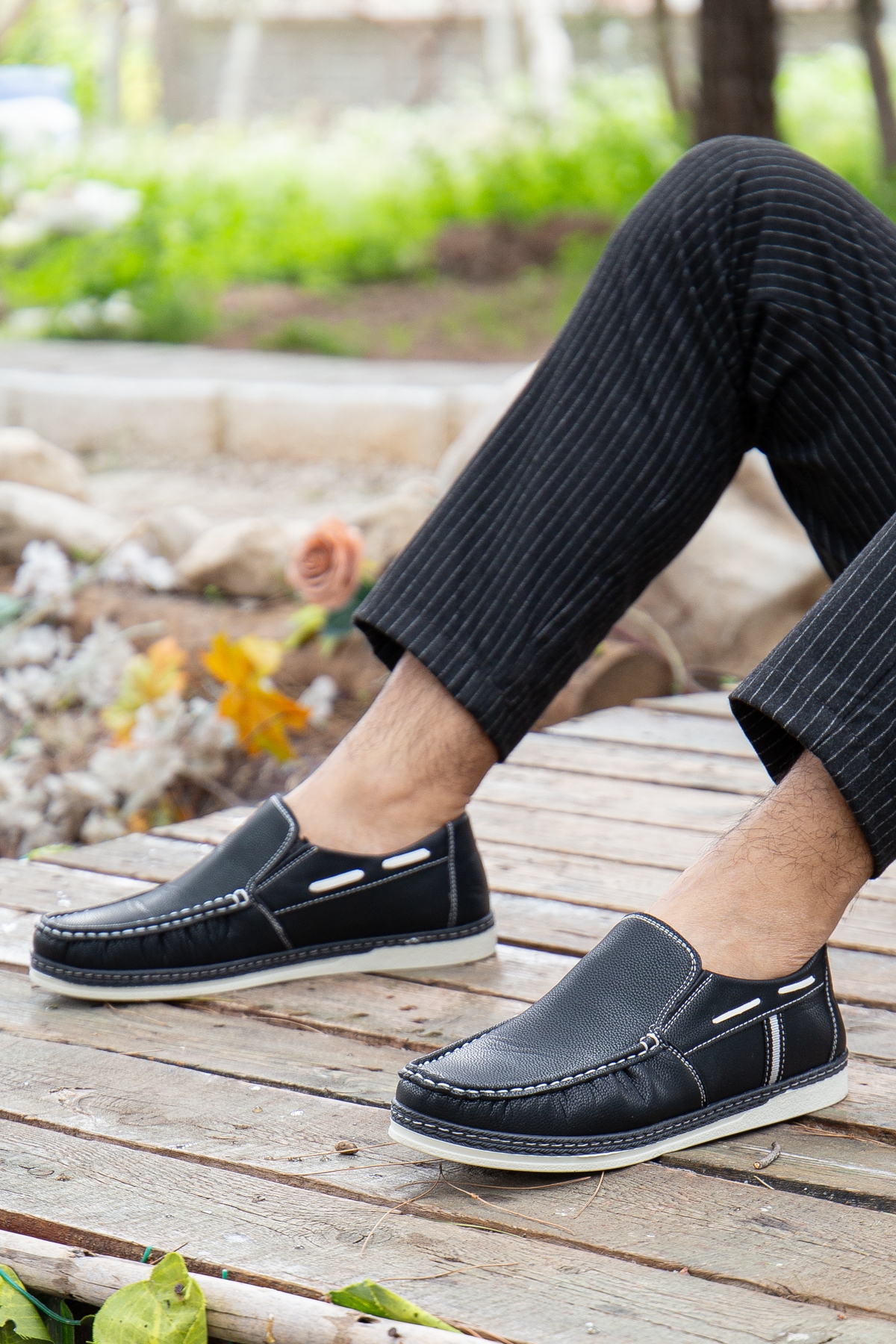 D0507 Günlük Ortopedik Erkek Casual Ayakkabı - Görsel 4