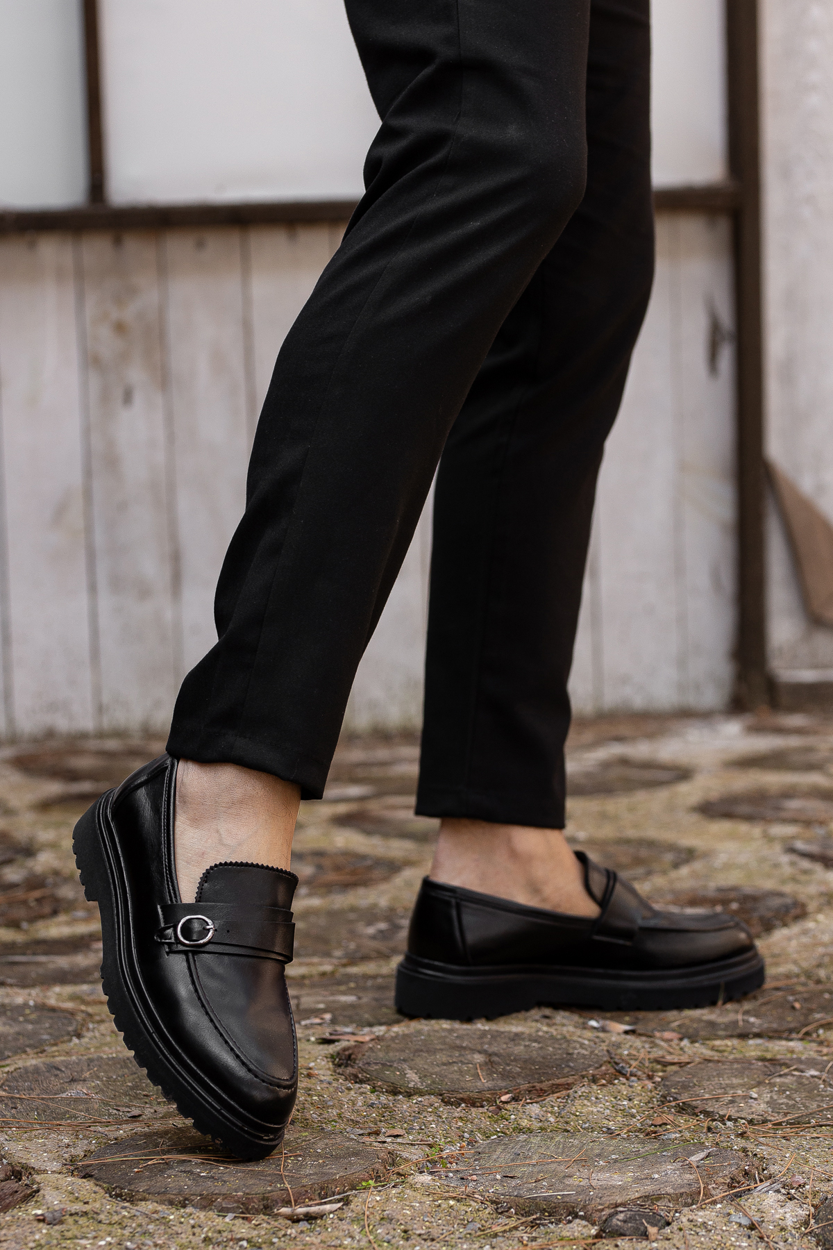 D0553 Günlük Ortopedik Erkek Klasik Ayakkabı - Görsel 2