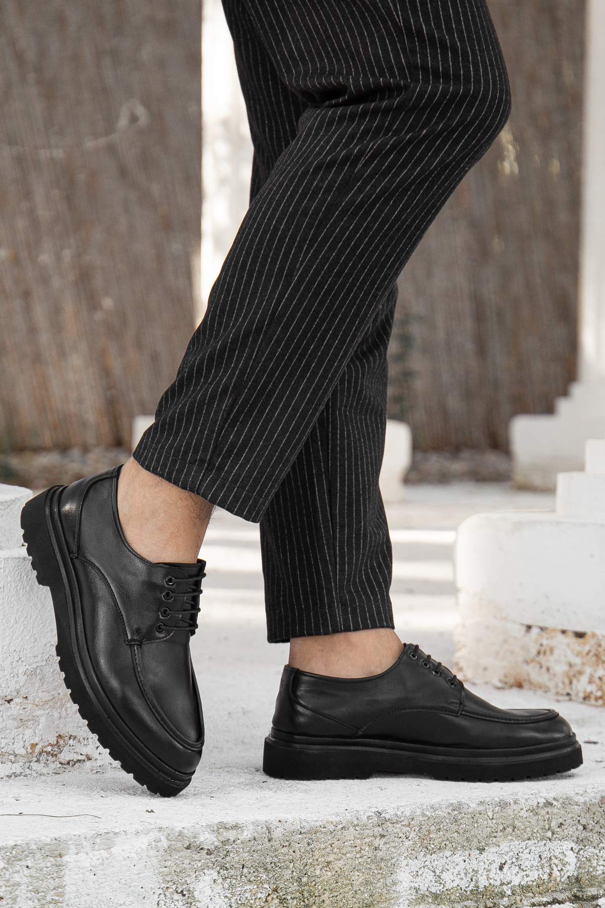 D0181 Günlük Ortopedik Erkek Klasik Ayakkabı - Görsel 3