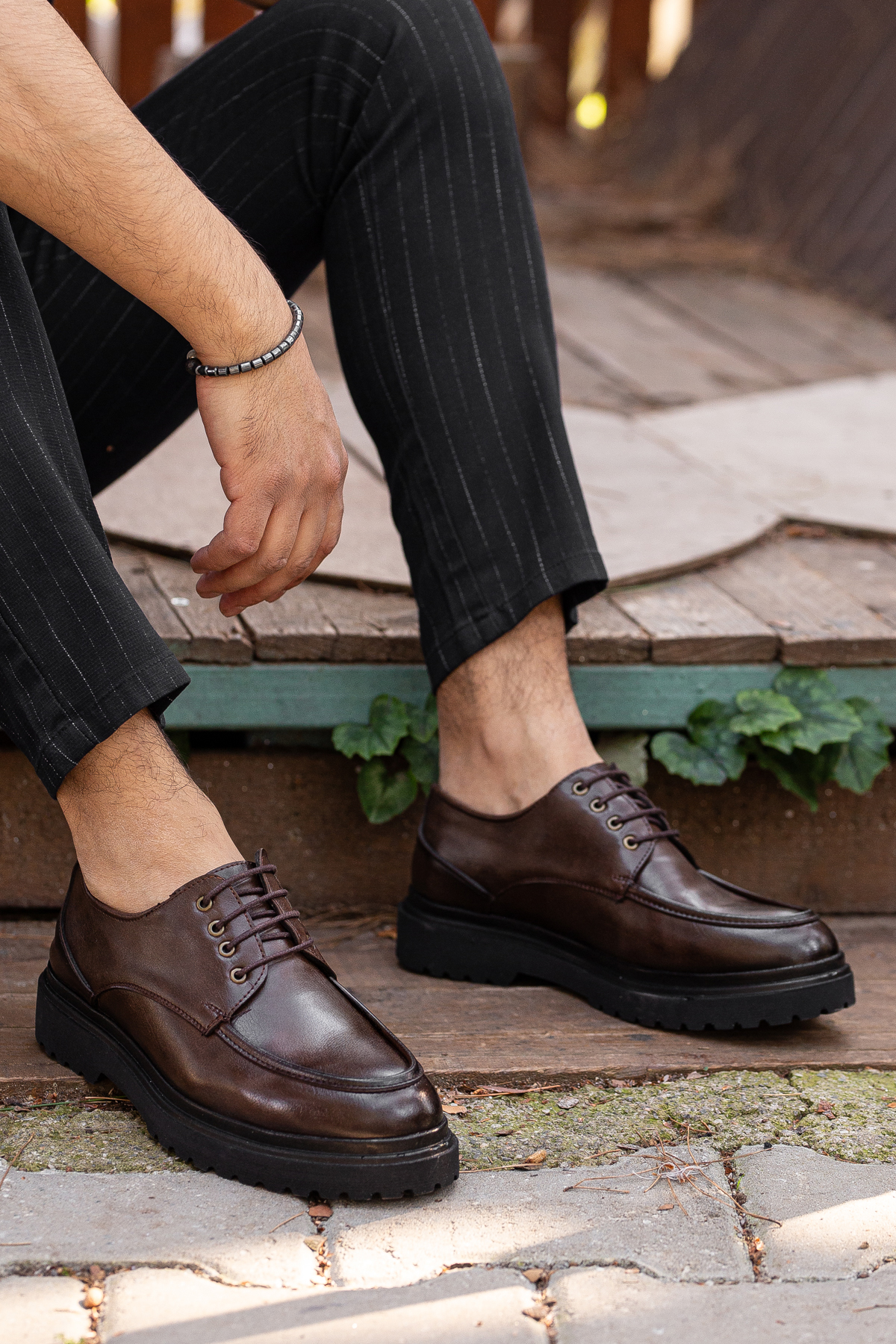 D0181 Günlük Ortopedik Erkek Klasik Ayakkabı - Görsel 2