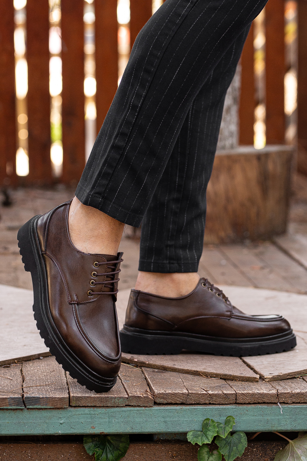 D0181 Günlük Ortopedik Erkek Klasik Ayakkabı - Görsel 3