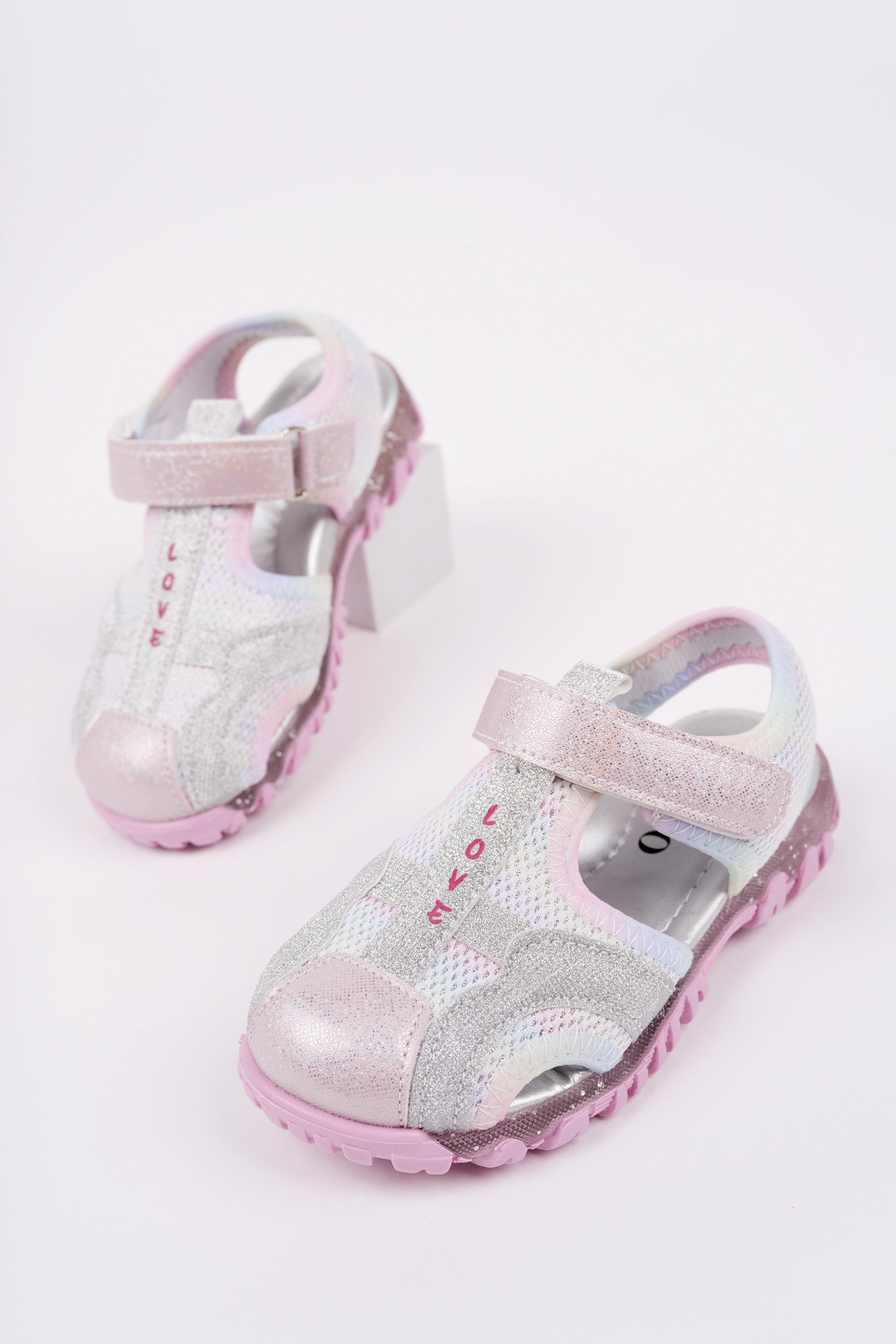 SLYVESTER Günlük Önü Kapalı Cırtlı Unisex Çocuk Sandalet - Görsel 3