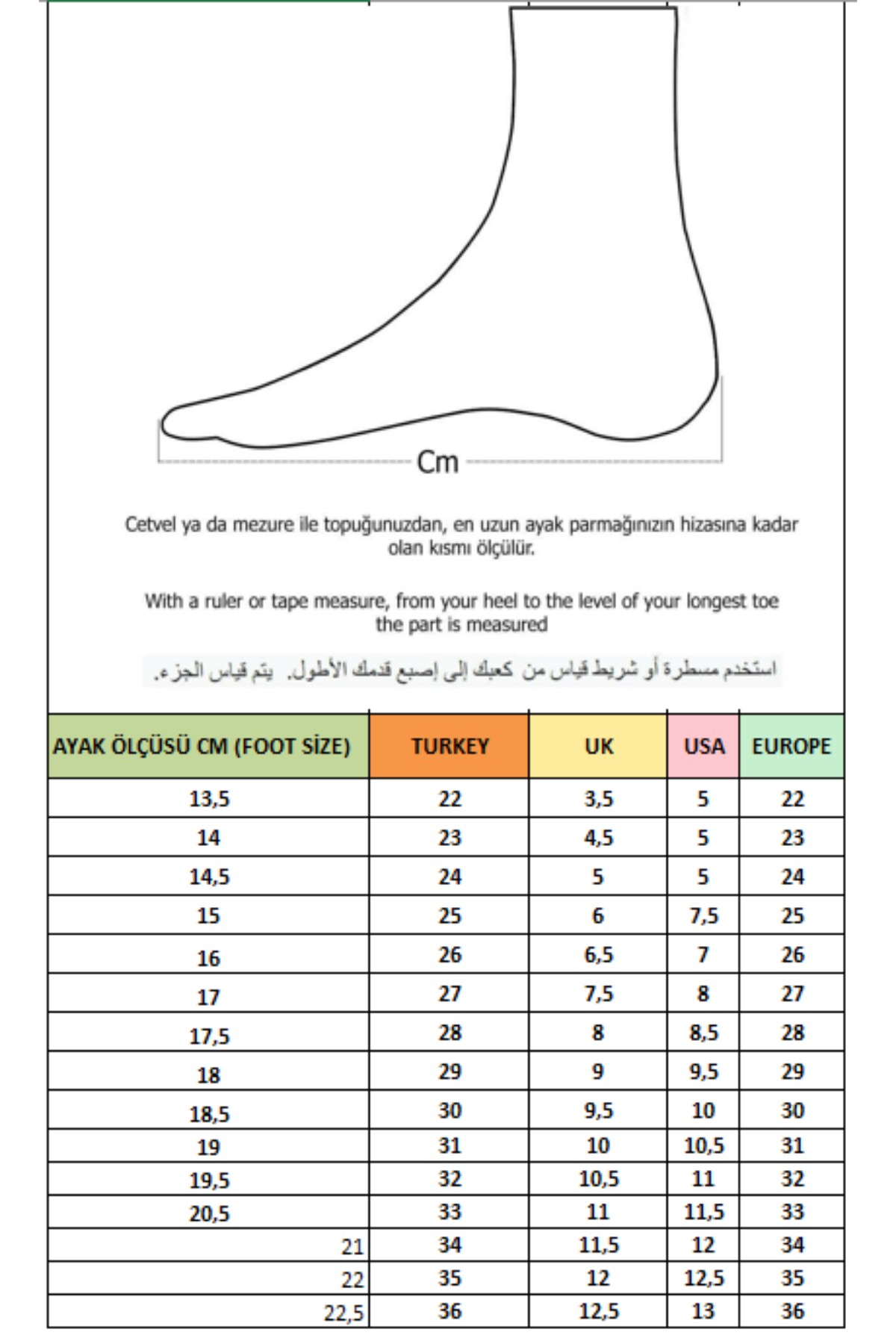 SLYVESTER Günlük Önü Kapalı Cırtlı Unisex Çocuk Sandalet - Görsel 4