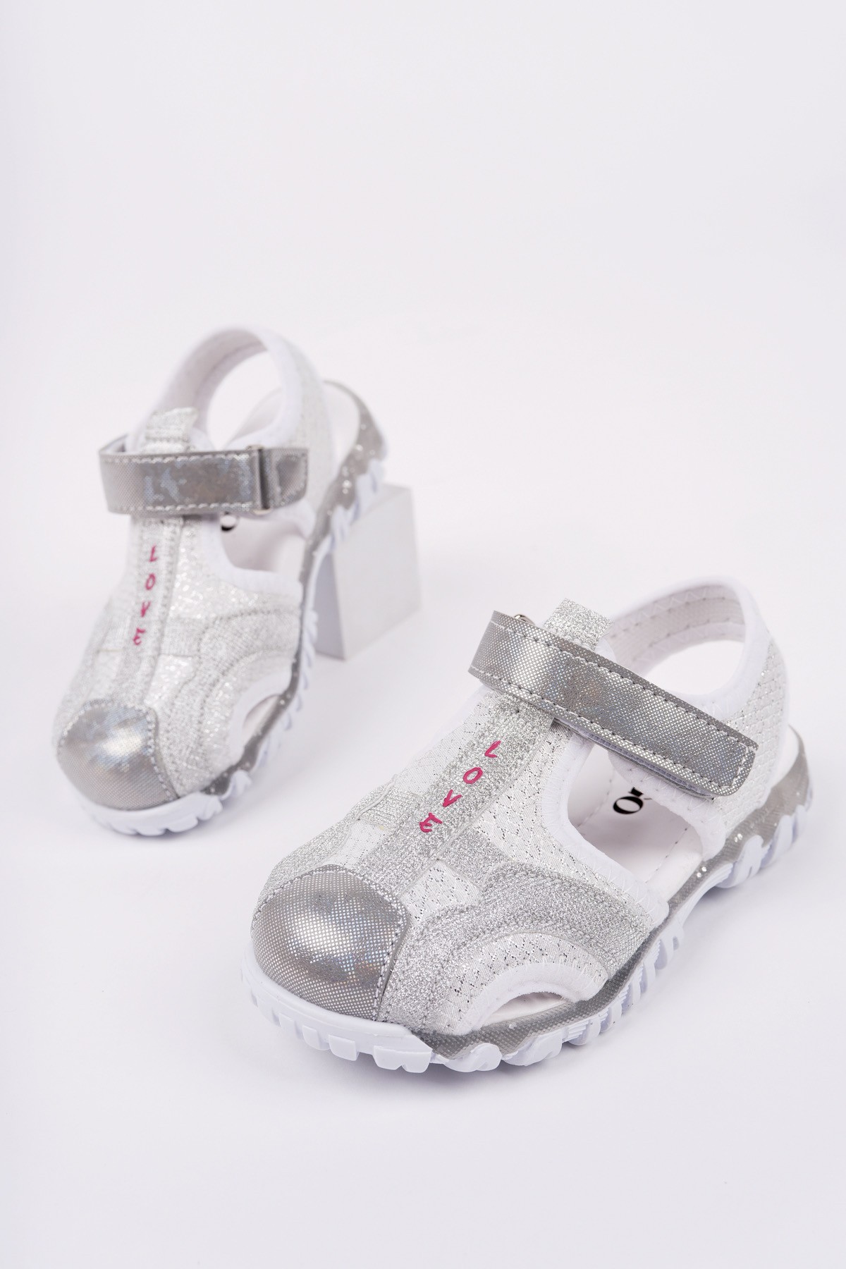 SLYVESTER Günlük Önü Kapalı Cırtlı Unisex Çocuk Sandalet - Görsel 3