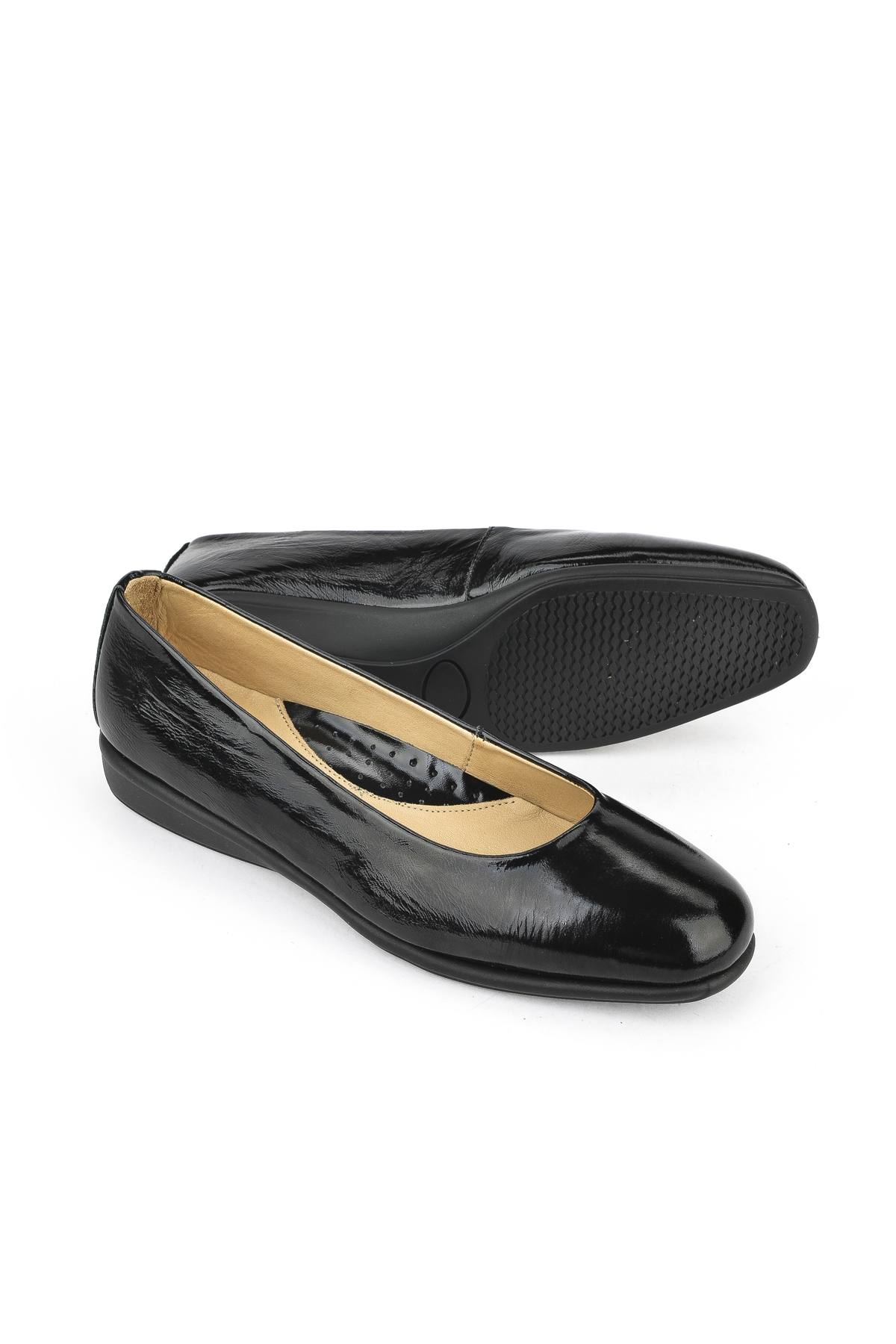 Kadın Hakiki Deri Konfor Babet 1511050Z22202 Siyah - Görsel 5