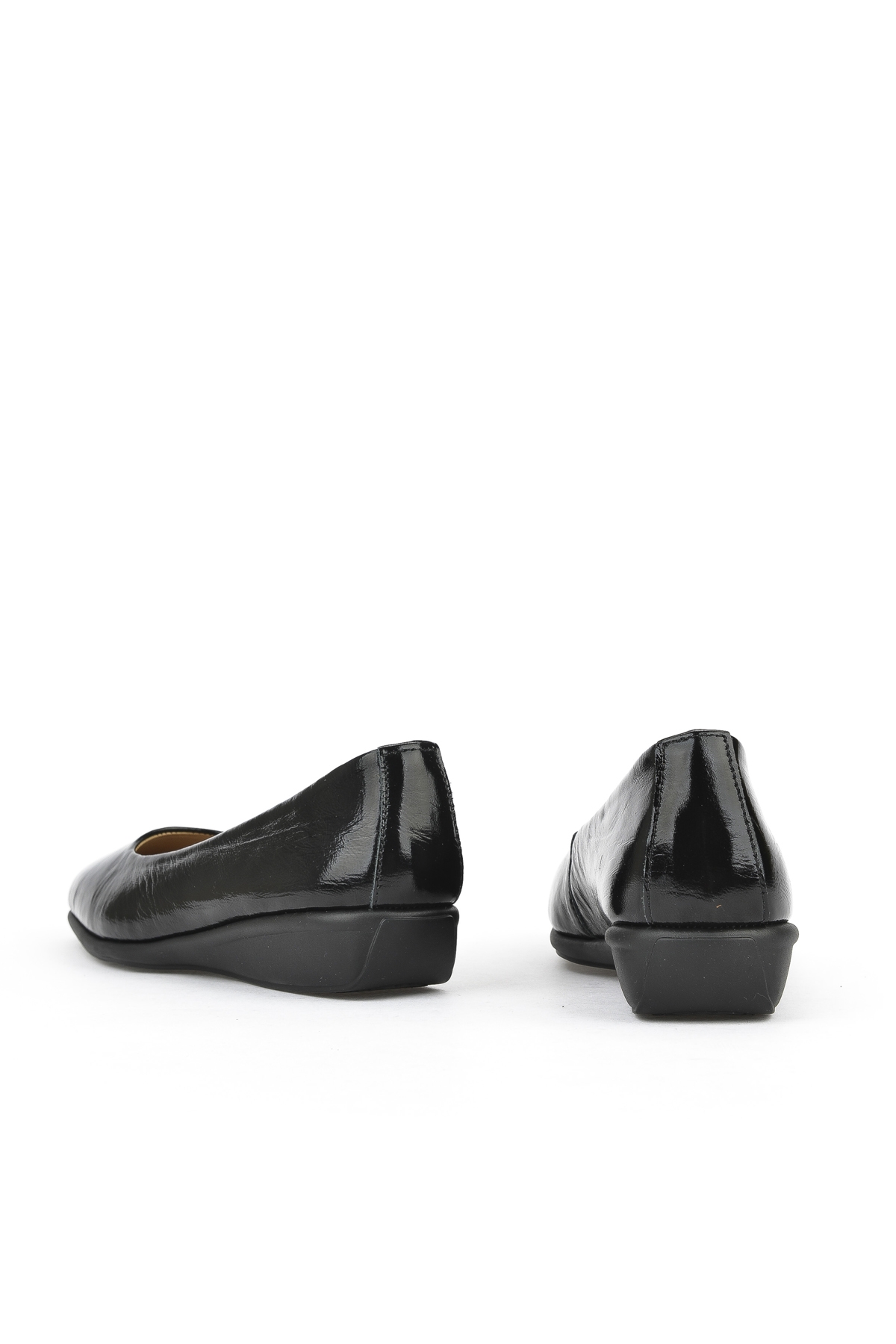 Kadın Hakiki Deri Konfor Babet 1511050Z22202 Siyah - Görsel 7