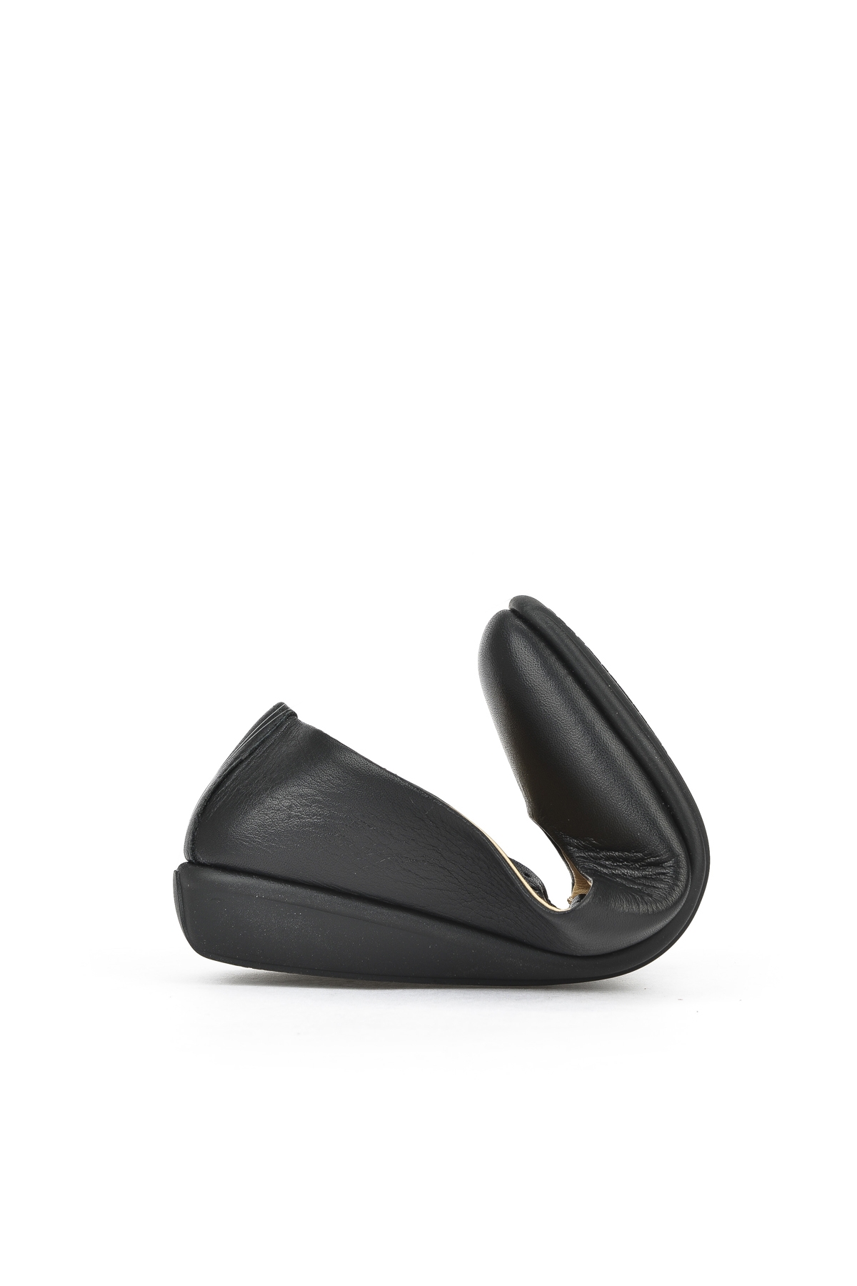 Kadın Hakiki Deri Konfor Babet 1511050Z2220 Siyah - Görsel 4