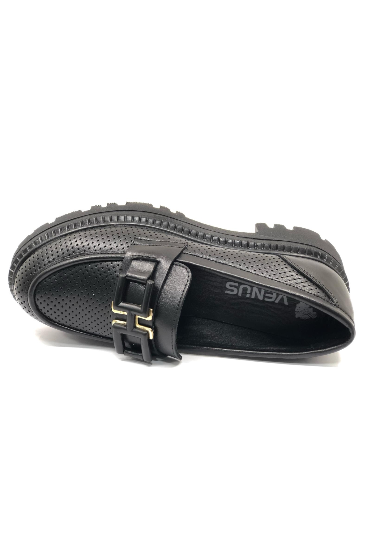 Rigel Hakiki Deri Ortopedik Oxford Kadın Deri Klasik Ayakkabı - Görsel 8