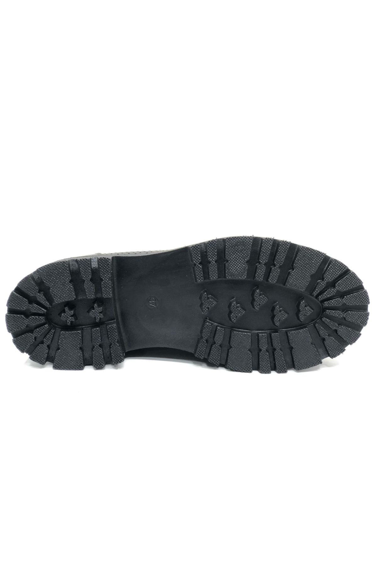 Rigel Hakiki Deri Ortopedik Oxford Kadın Deri Klasik Ayakkabı - Görsel 9