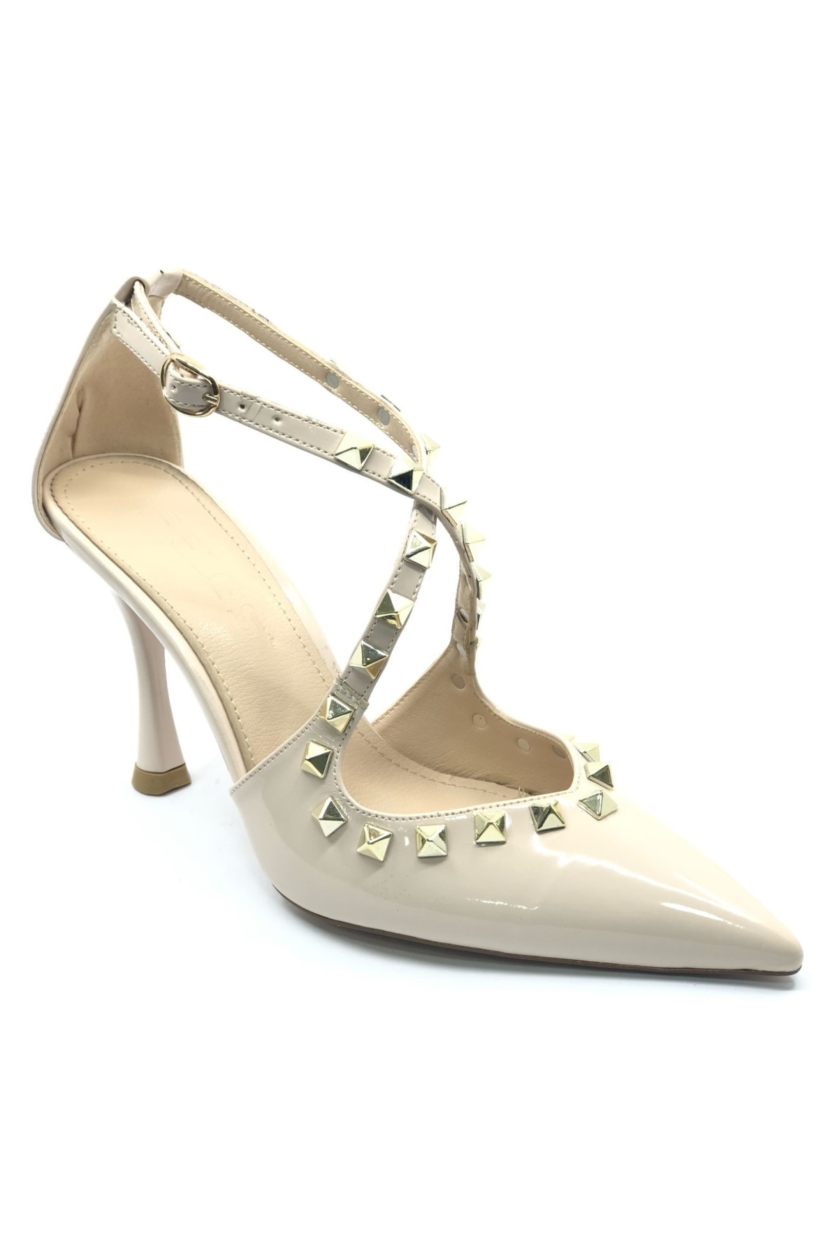 Zımba Detaylı Kadın Topuklu Ayakkabı - Görsel 2