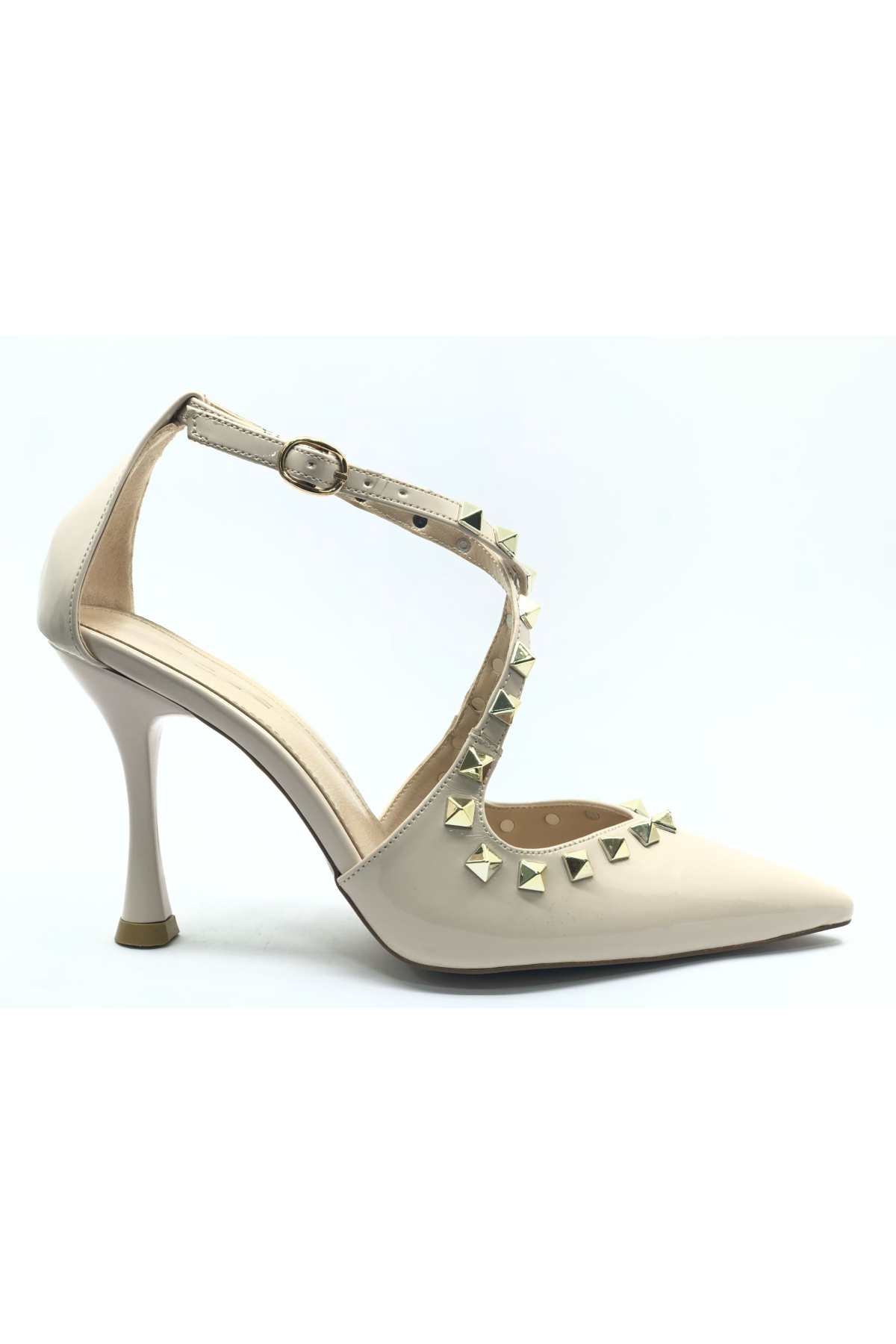 Zımba Detaylı Kadın Topuklu Ayakkabı - Görsel 5