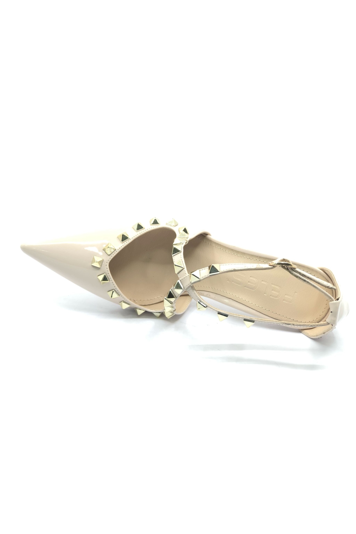 Zımba Detaylı Kadın Topuklu Ayakkabı - Görsel 7