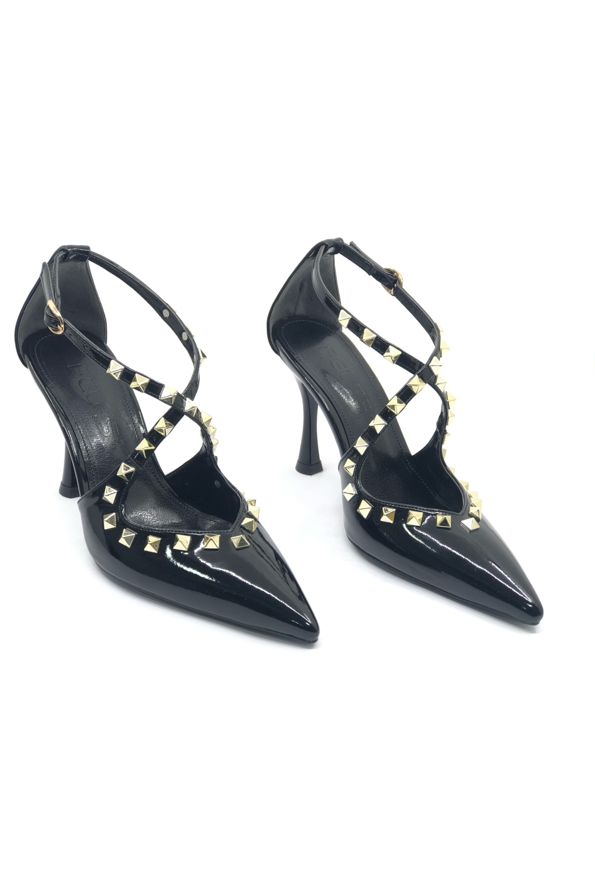 Zımba Detaylı Kadın Topuklu Ayakkabı - Görsel 3