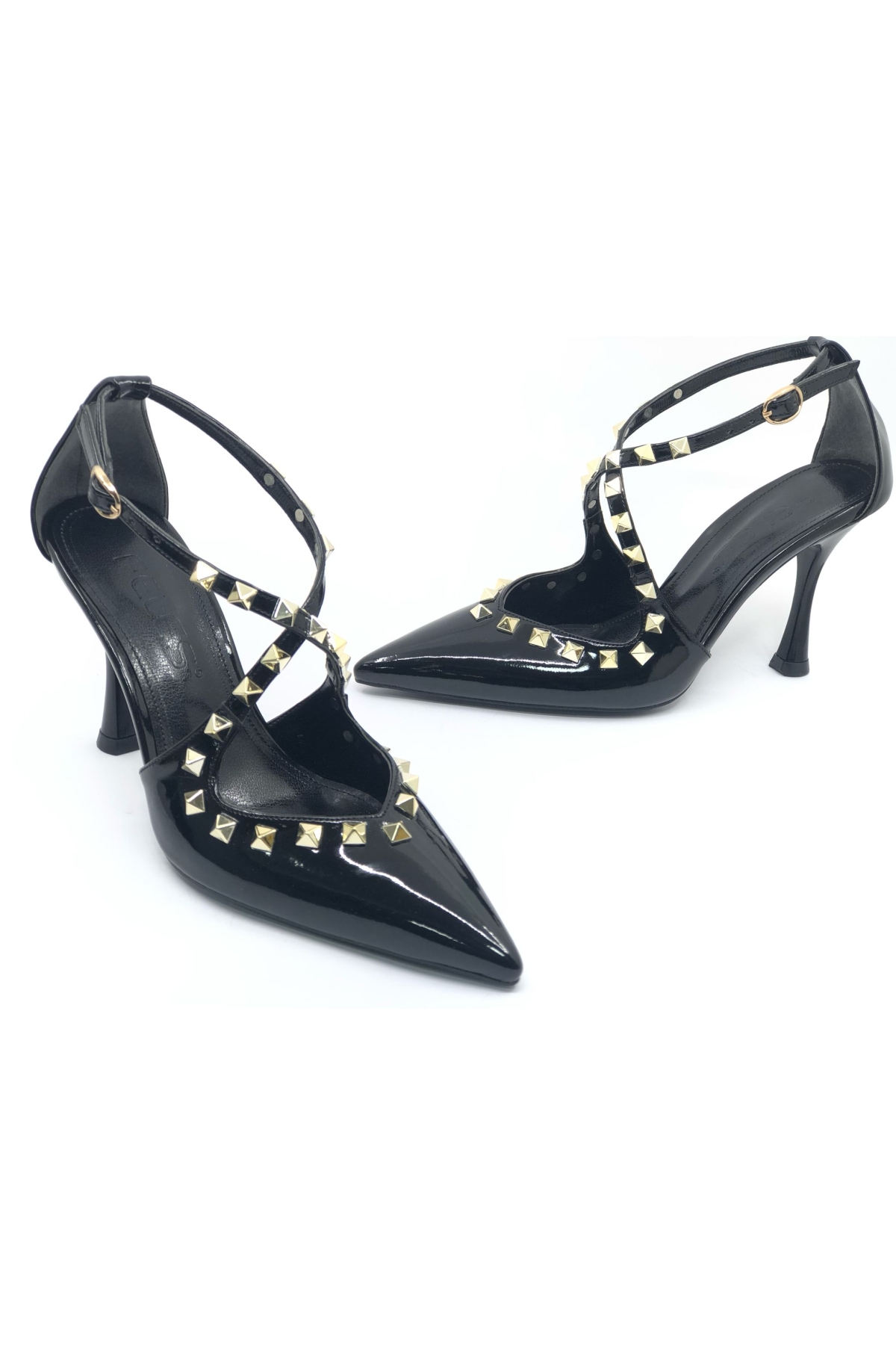 Zımba Detaylı Kadın Topuklu Ayakkabı - Görsel 4