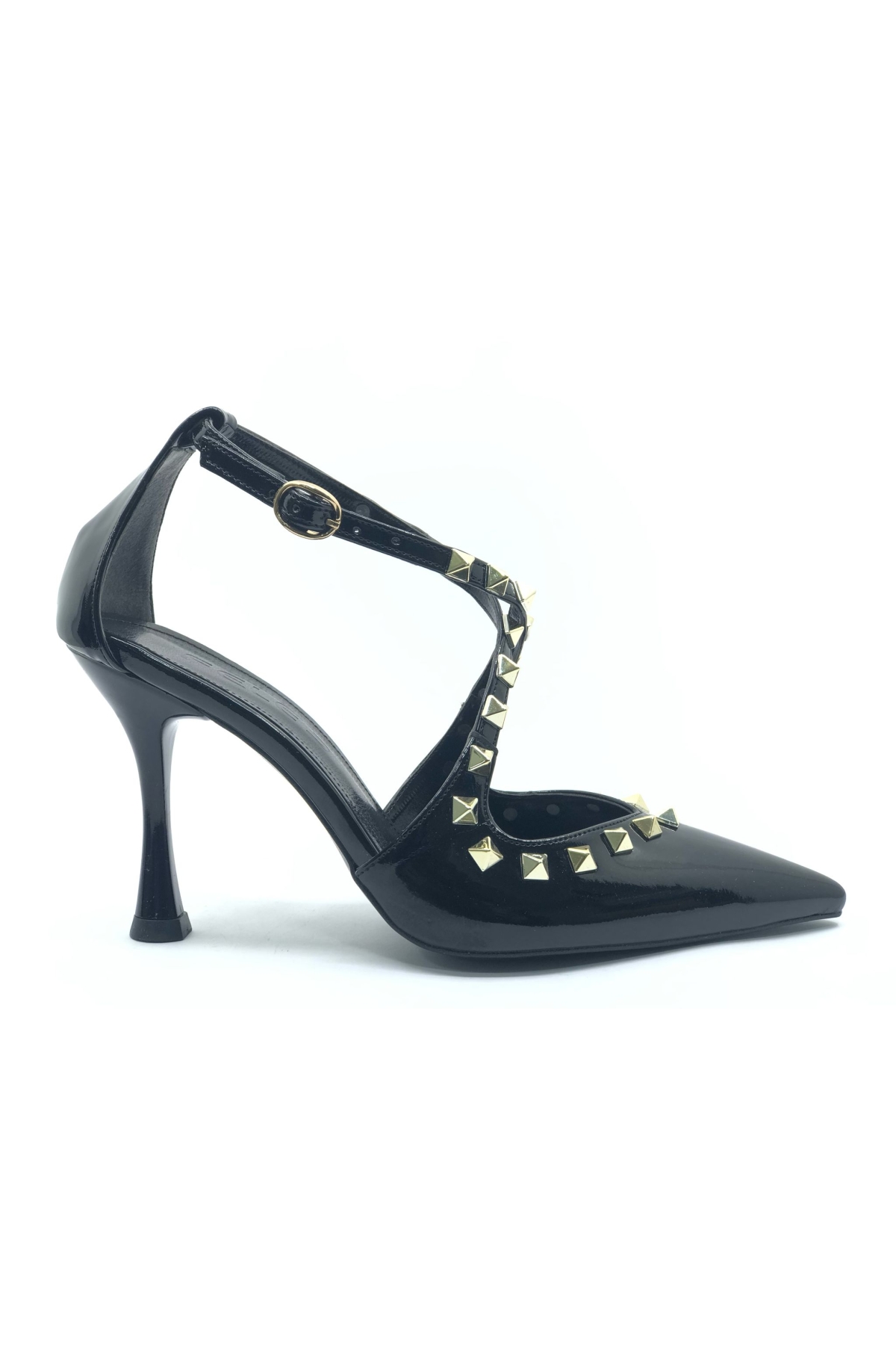 Zımba Detaylı Kadın Topuklu Ayakkabı - Görsel 5