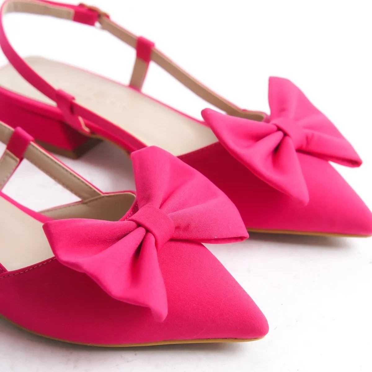 Kurdela Detaylı Arkası Açık Kadın Babet Ayakkabı - Görsel 5