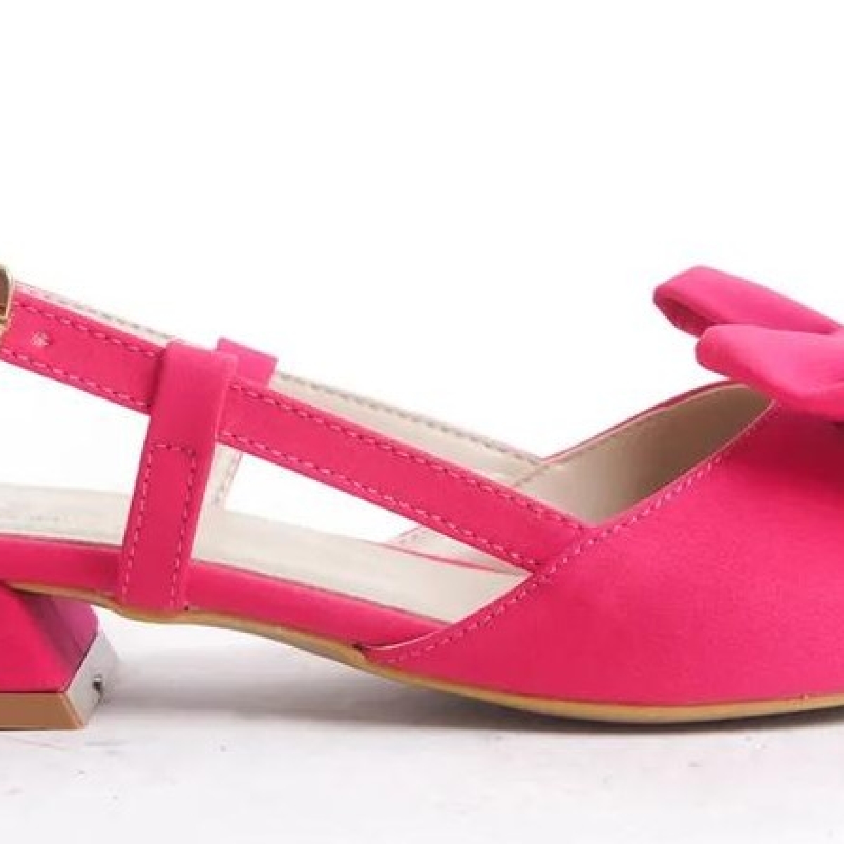 Kurdela Detaylı Arkası Açık Kadın Babet Ayakkabı - Görsel 6