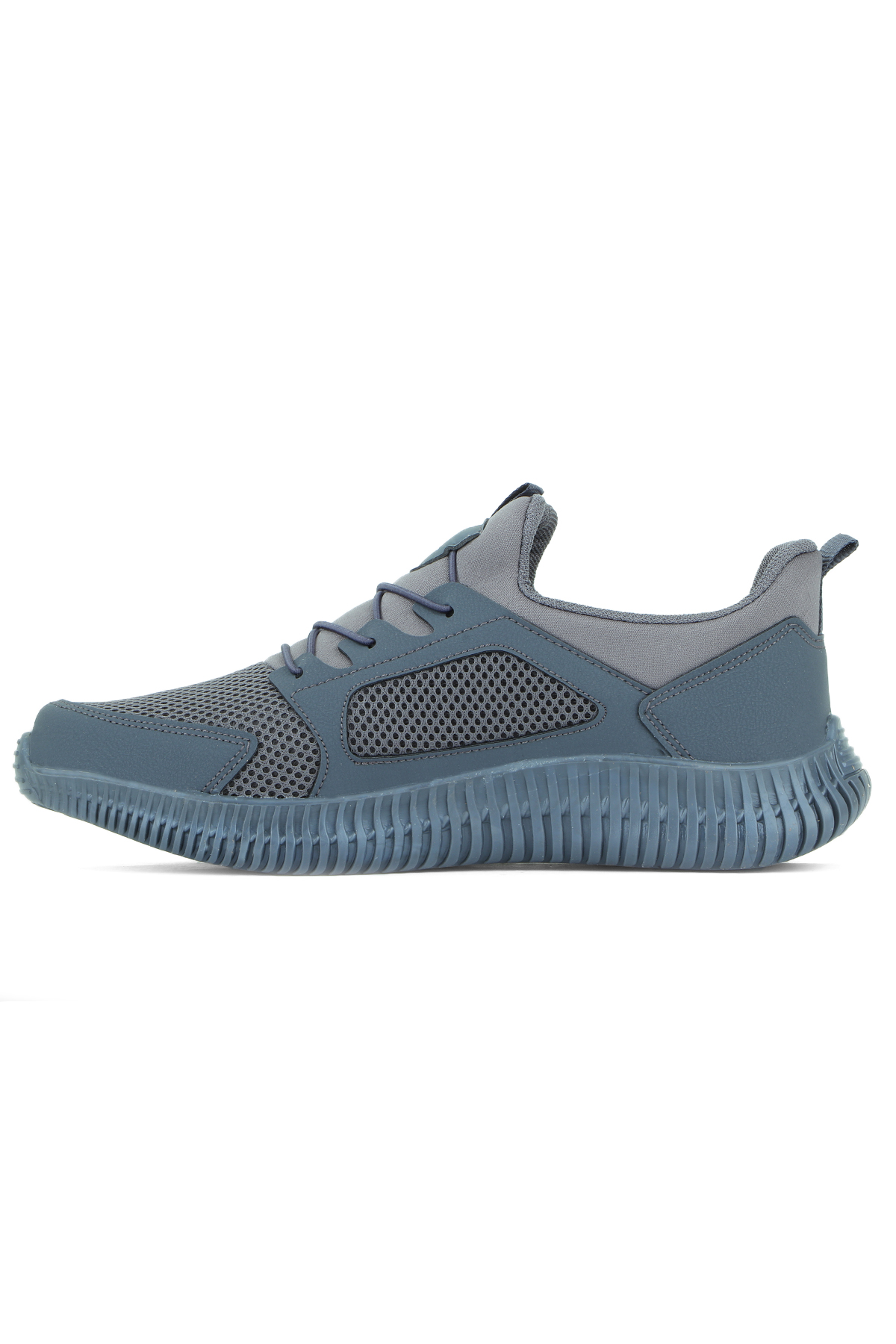 Aqua Rahat Taban Bağcıksız Erkek Sneaker Spor Ayakkabı - Görsel 5