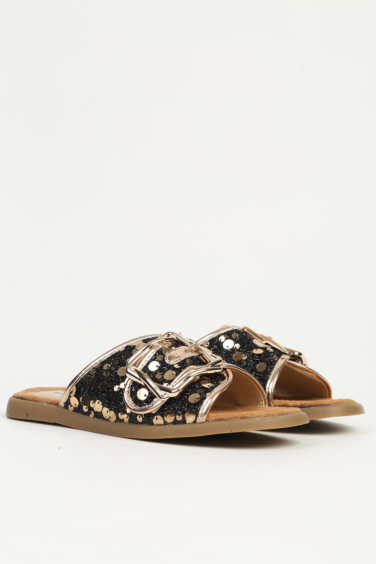 Altın Kadın Terlik PC-54774 - Görsel 3