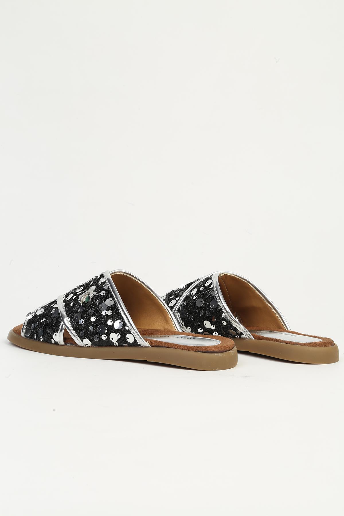 Gümüş Kadın Terlik PC-54775 - Görsel 4