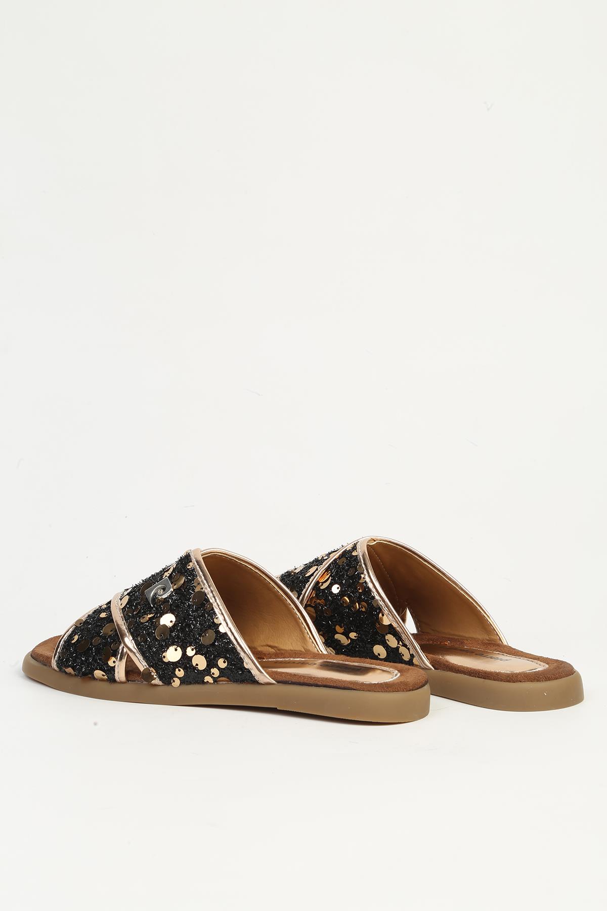 Altın Kadın Terlik PC-54775 - Görsel 4