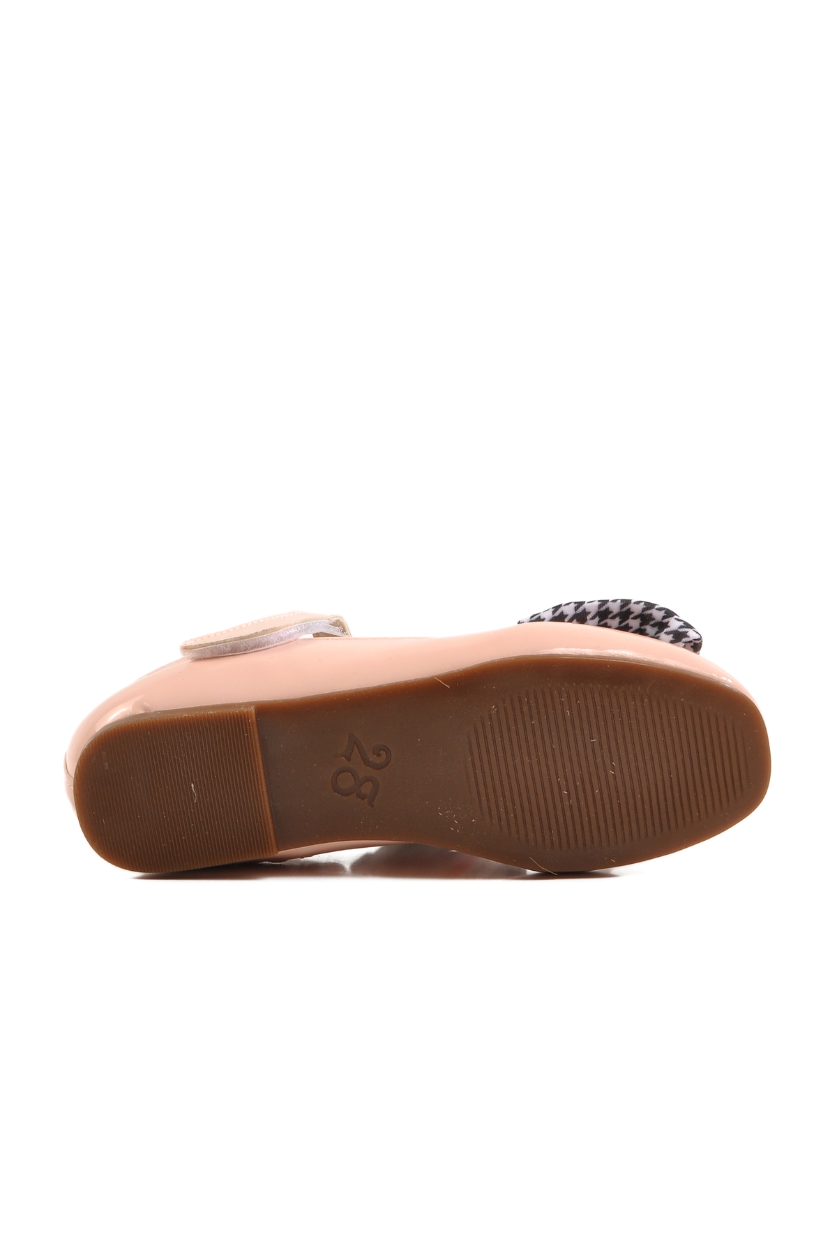 Pudra Rugan Kız Çocuk Fiyonk Kurdeleli Babet 180 P - Görsel 6