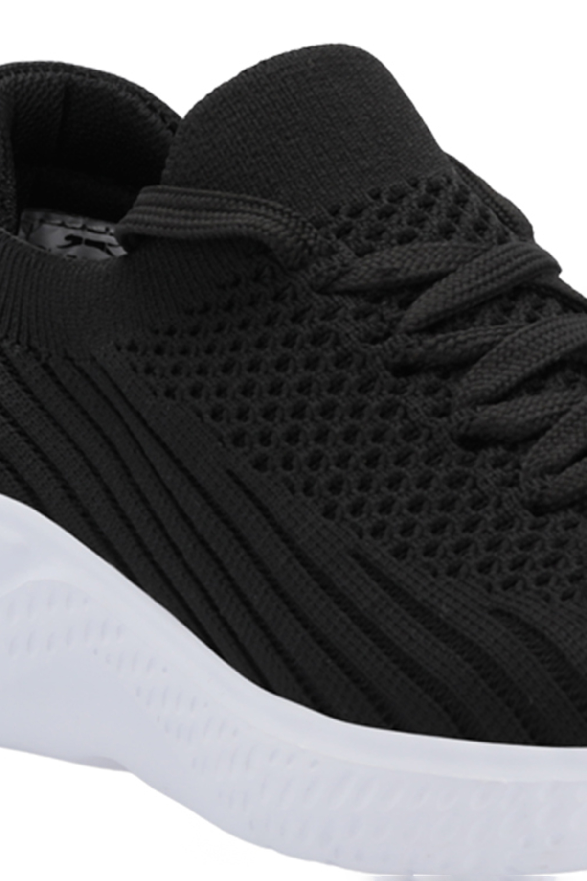 Slazenger ALBORG Kadın Sneaker Ayakkabı Siyah / Beyaz - Görsel 5