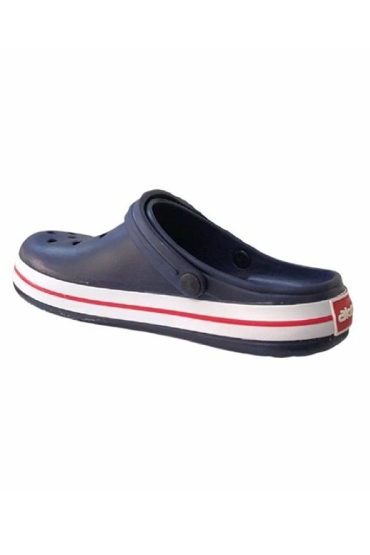 Akınal E195.M.0025-25 Anatomik Erkek Sabo Terlik Lacivert Beyaz Kırmızı 46-47 - Görsel 4