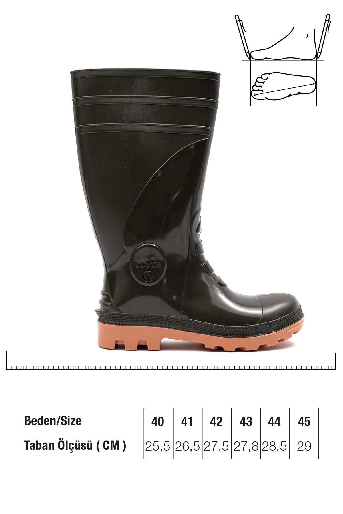 Kışlık Erkek Çelik Burun Çizme - Görsel 6