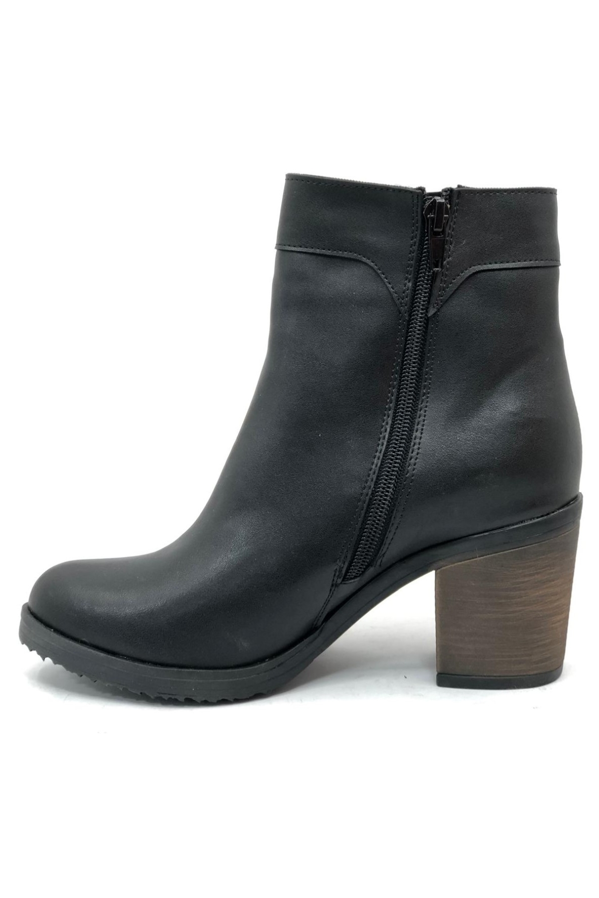 Bilek V Toka Detaylı Topuklu Kadın Bot - Görsel 4