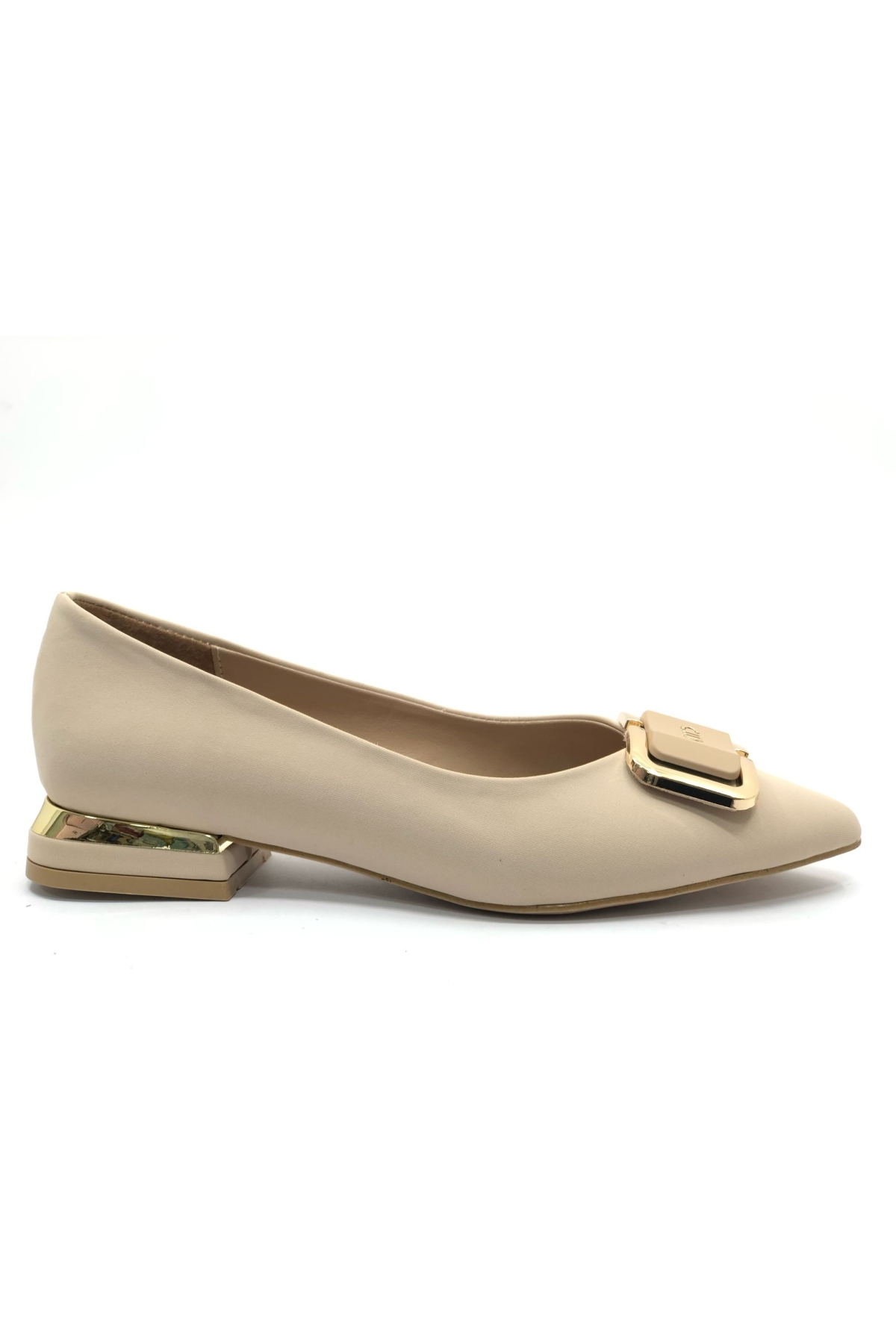 Toka Detaylı Kadın Babet Ayakkabı - Görsel 4