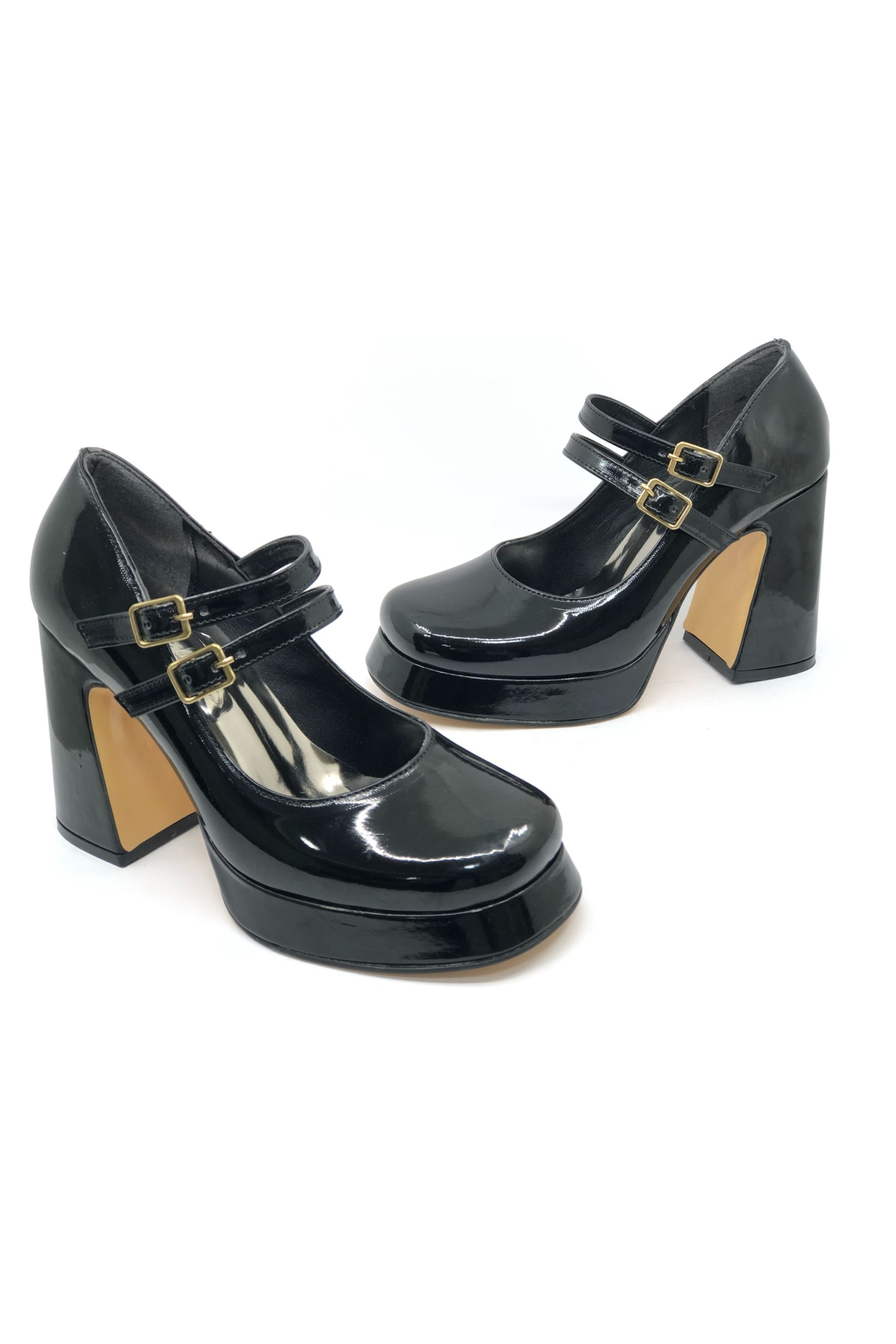 Gidi Jane Platform Topuk Kadın Klasik Topuklu Ayakkabı - Görsel 5