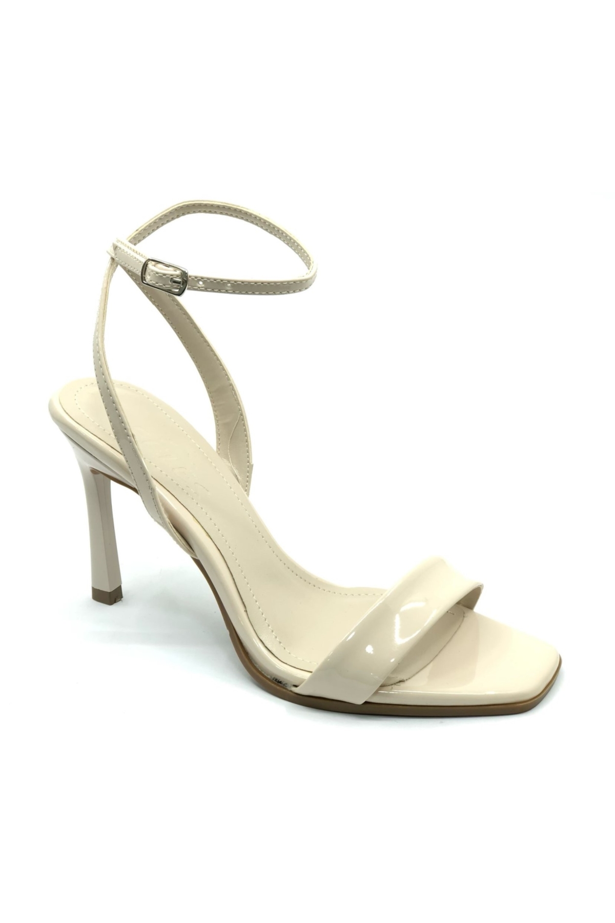 Bilekten Bağlamalı Tek Bant Kadın Topuklu Ayakkabı - Görsel 3