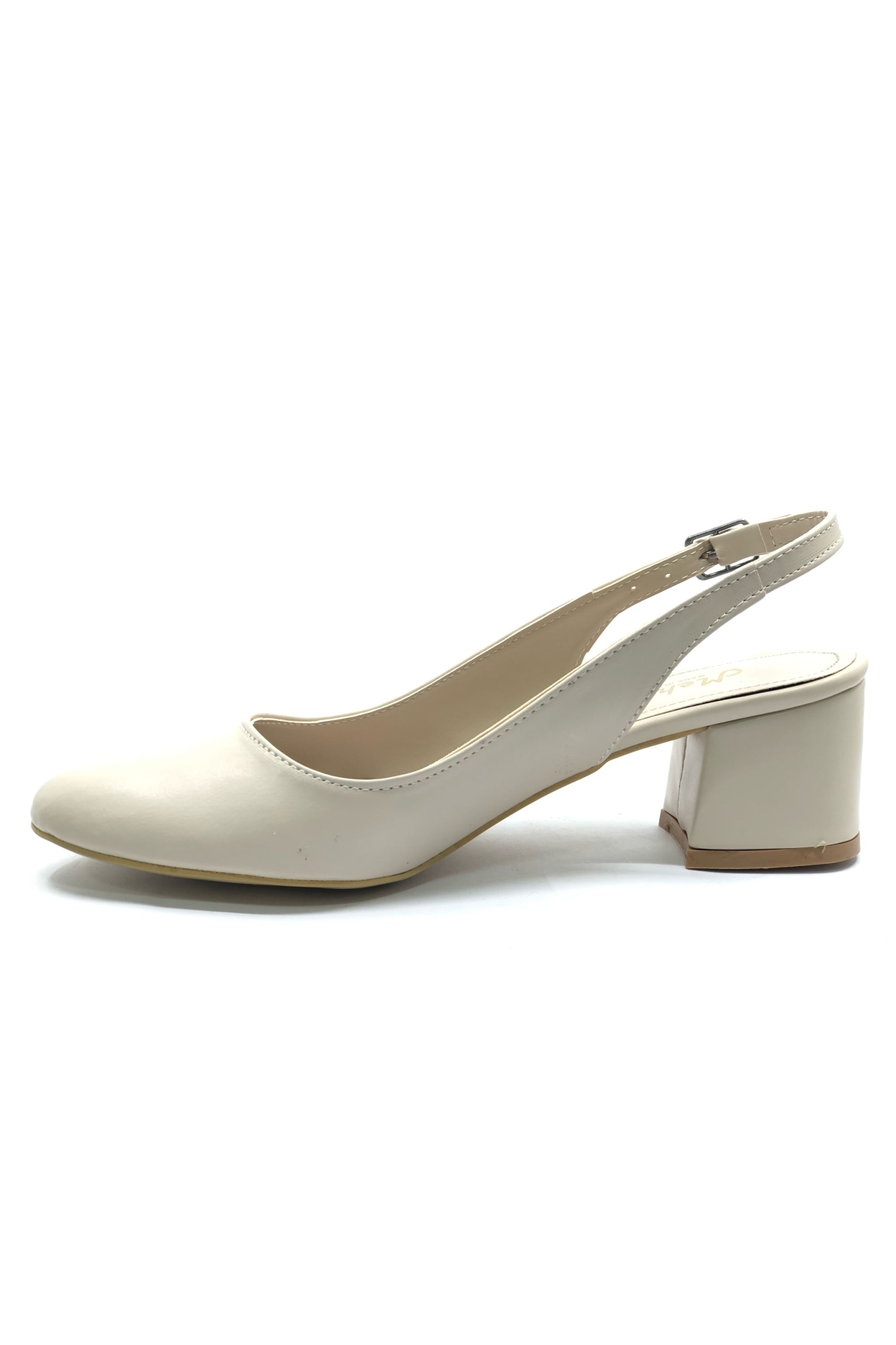 Arkası Açık Klasik Kadın Topuklu Ayakkabı - Görsel 6