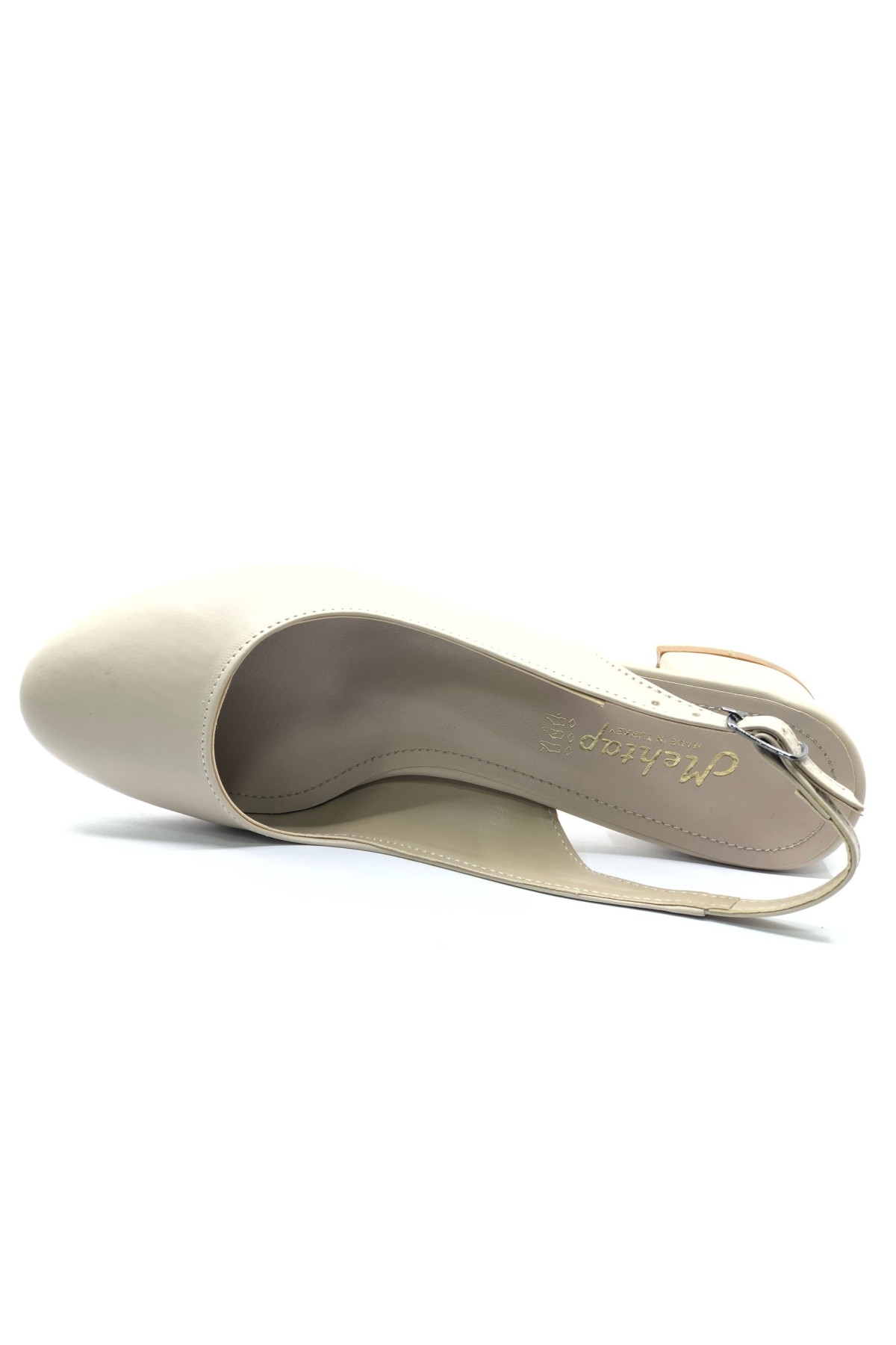 Arkası Açık Klasik Kadın Topuklu Ayakkabı - Görsel 7