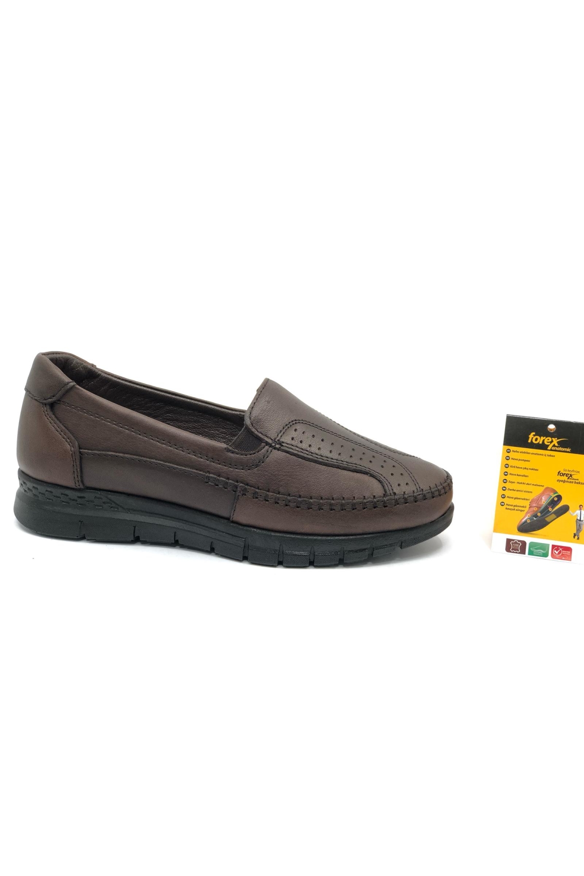 1206 Hakiki Deri Dr.Tavsiyeli Kadın Casual Ayakkabı - Görsel 3