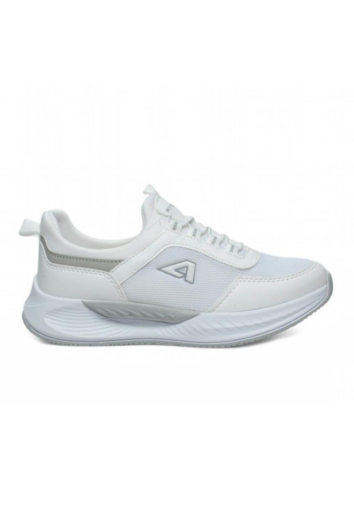 137-25 Anorak Slip On Anatomik Erkek Sneaker Beyaz Gümüş - Görsel 2