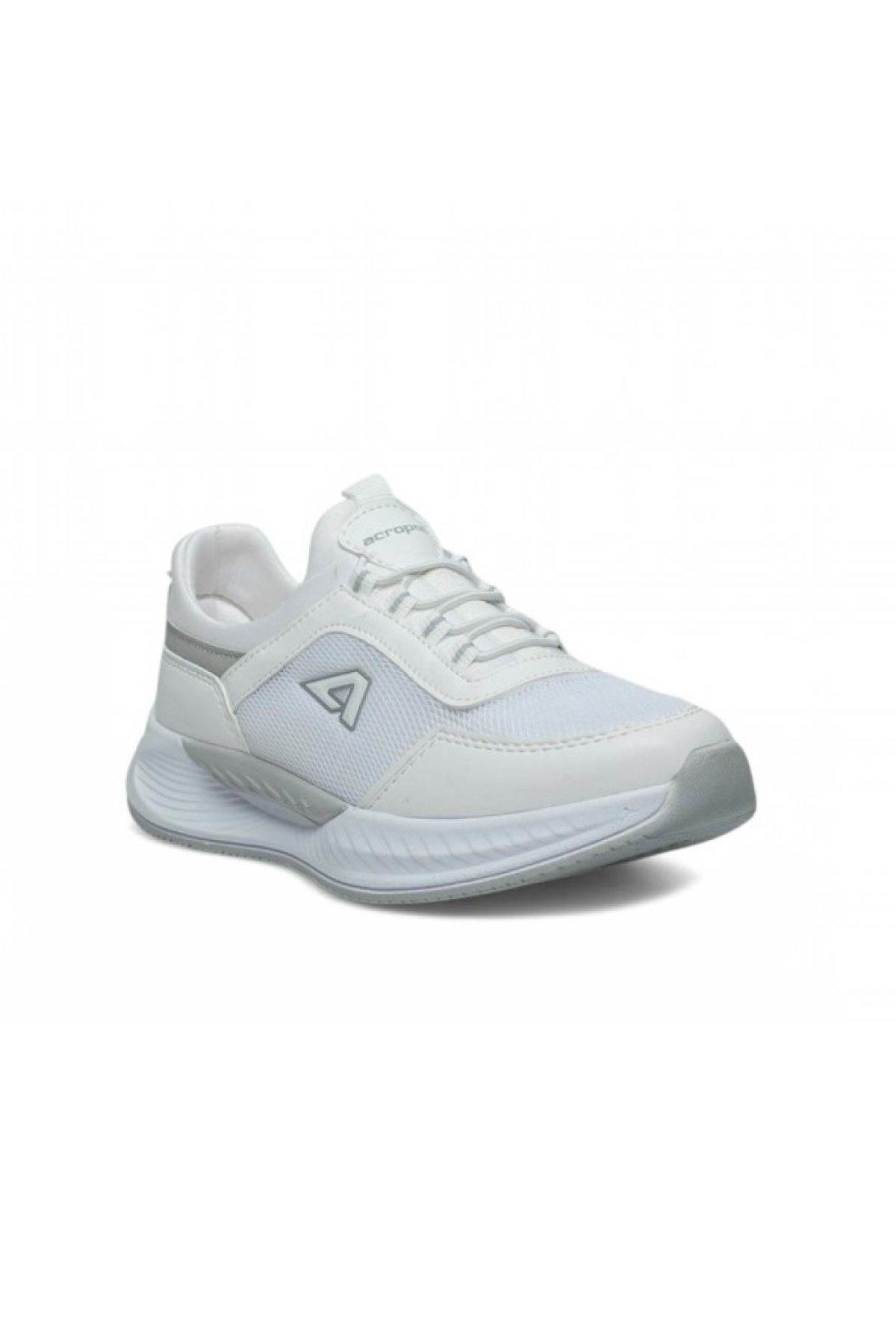 137-25 Anorak Slip On Anatomik Erkek Sneaker Beyaz Gümüş - Görsel 3