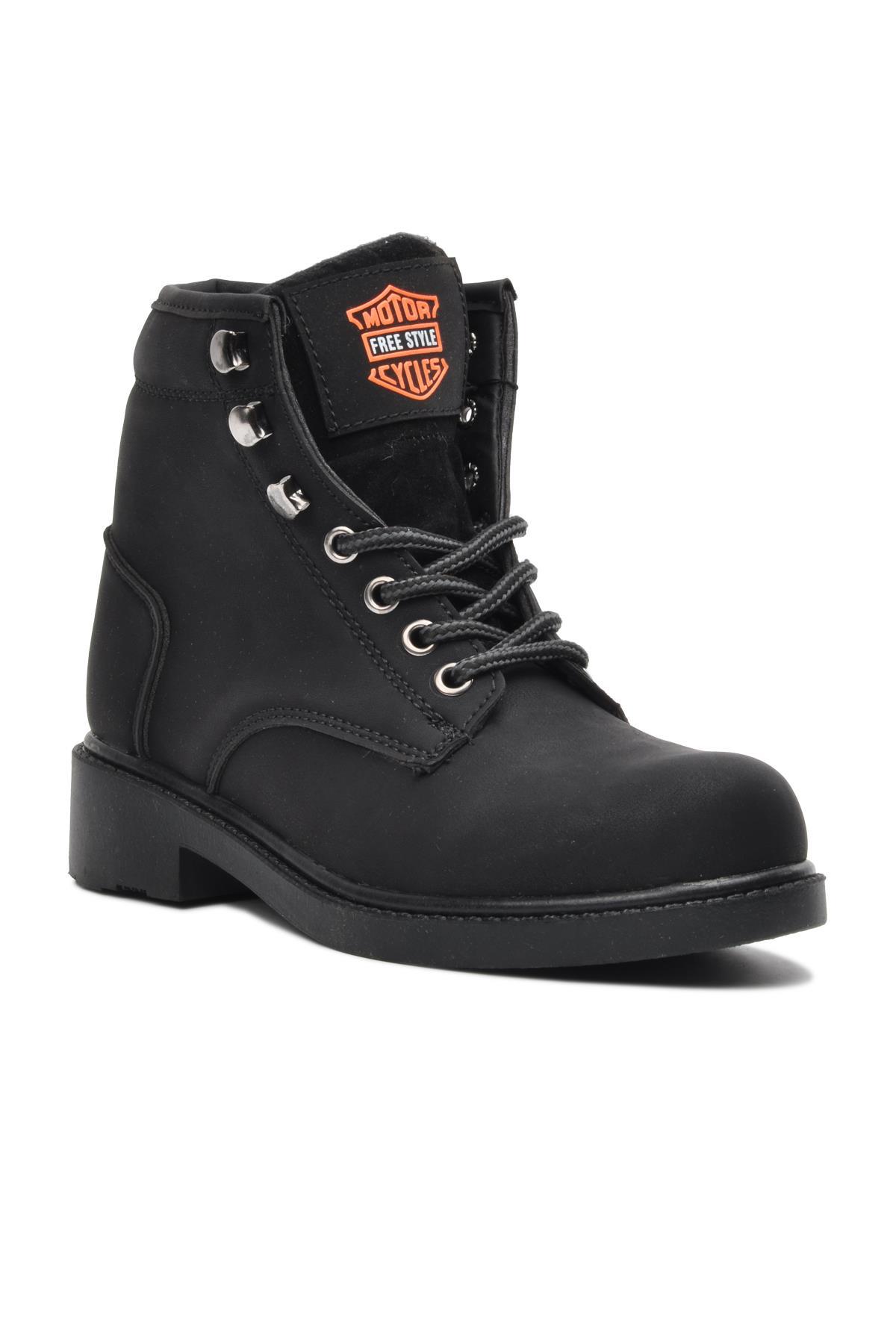 Oland 1173 Çocuk Bot Siyah - Görsel 2