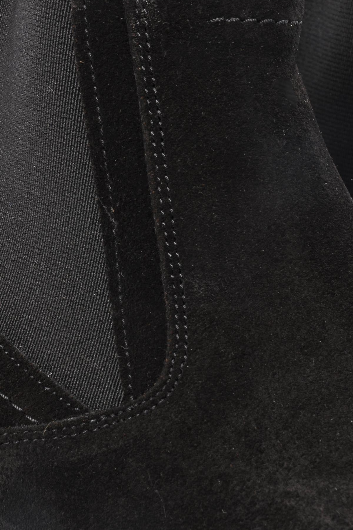 2603 Siyah Nubuk Erkek Hakiki Deri Chelsea Bot - Görsel 3