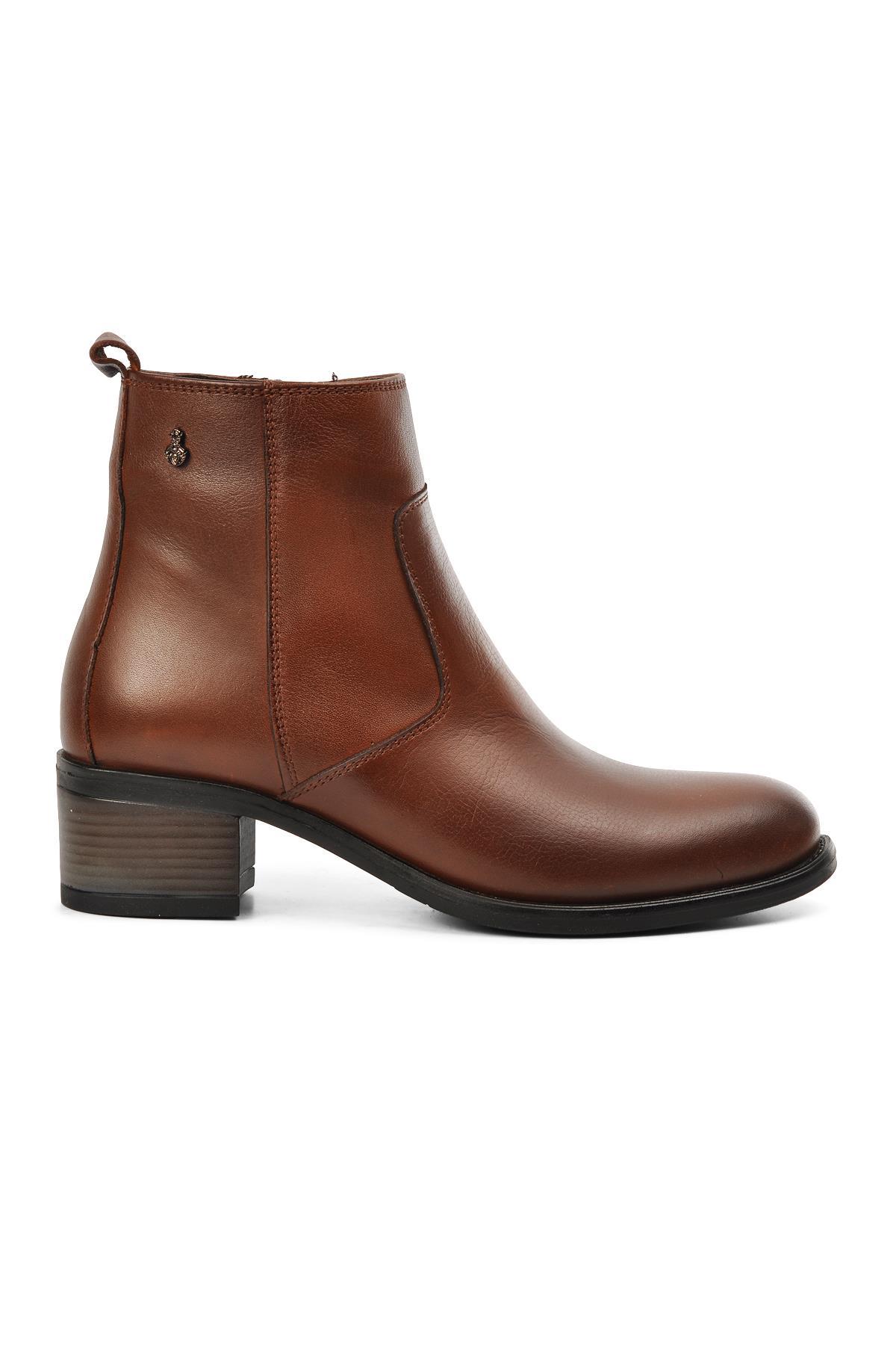 8691 Taba Hakiki Deri Kadın Bot - Görsel 3