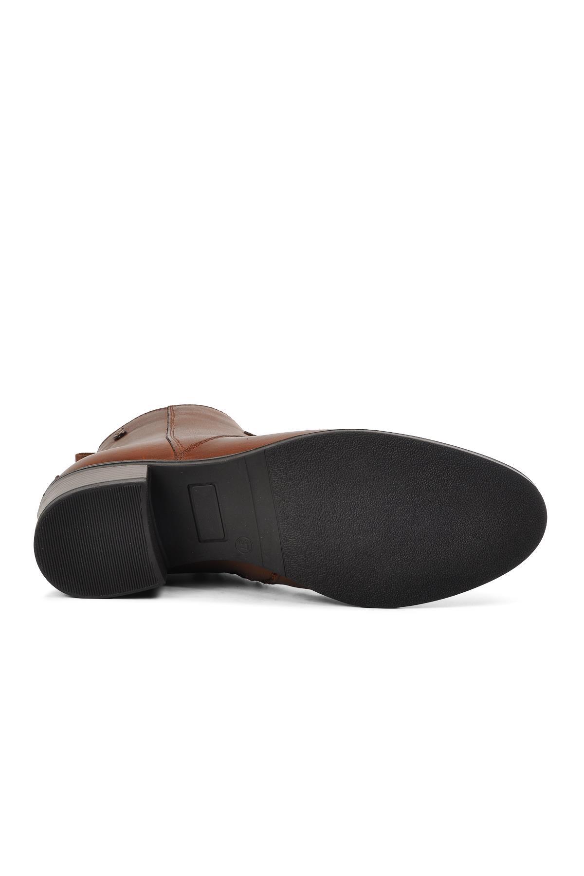 8691 Taba Hakiki Deri Kadın Bot - Görsel 6