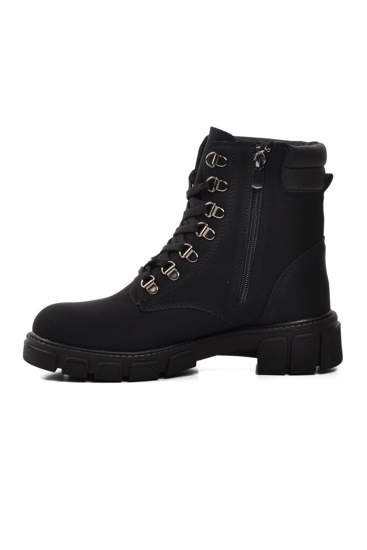 Parpat Siyah-Zümrüt Kadın Worker Bot - Görsel 4