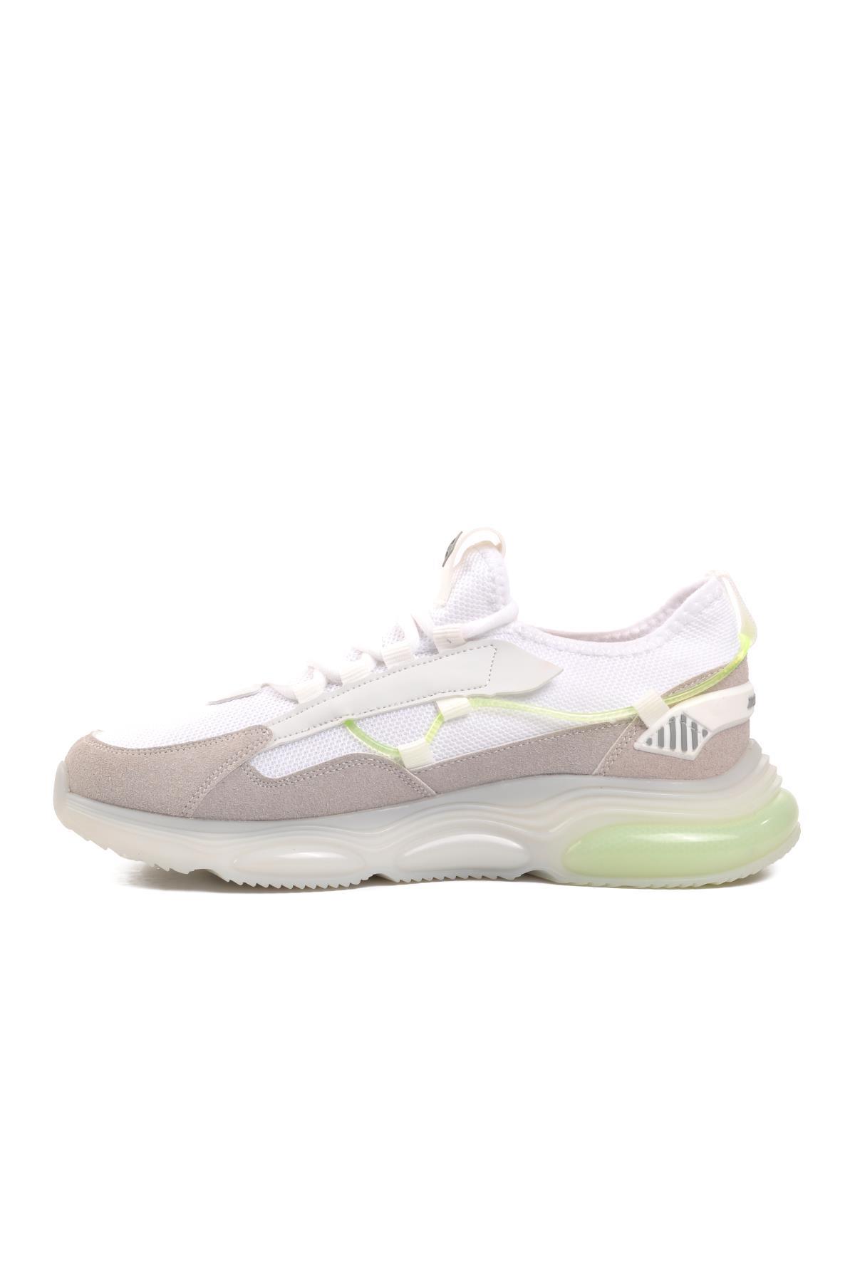 Dnp-2344 Beyaz Erkek Spor Ayakkabı - Görsel 4