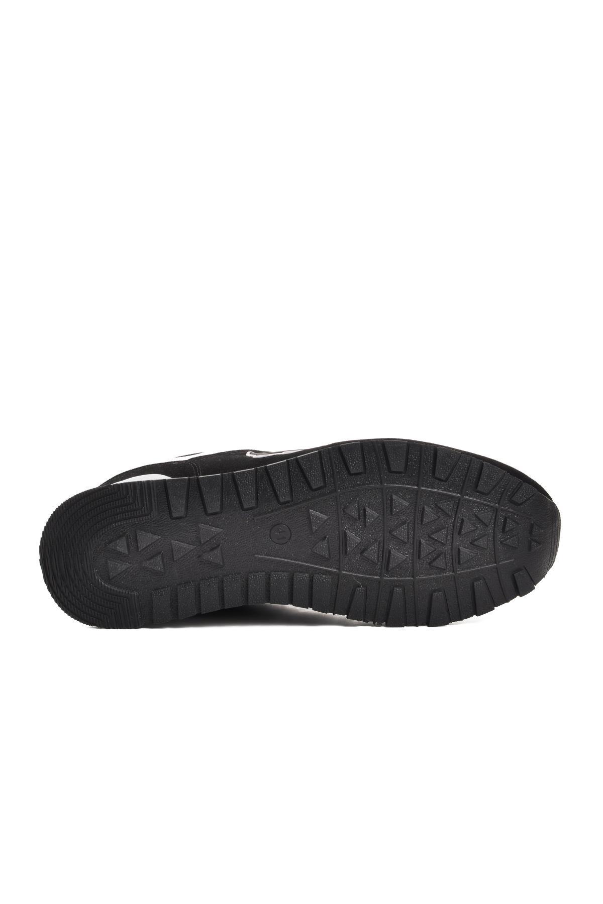 Benin Siyah-Beyaz Erkek Sneaker - Görsel 6