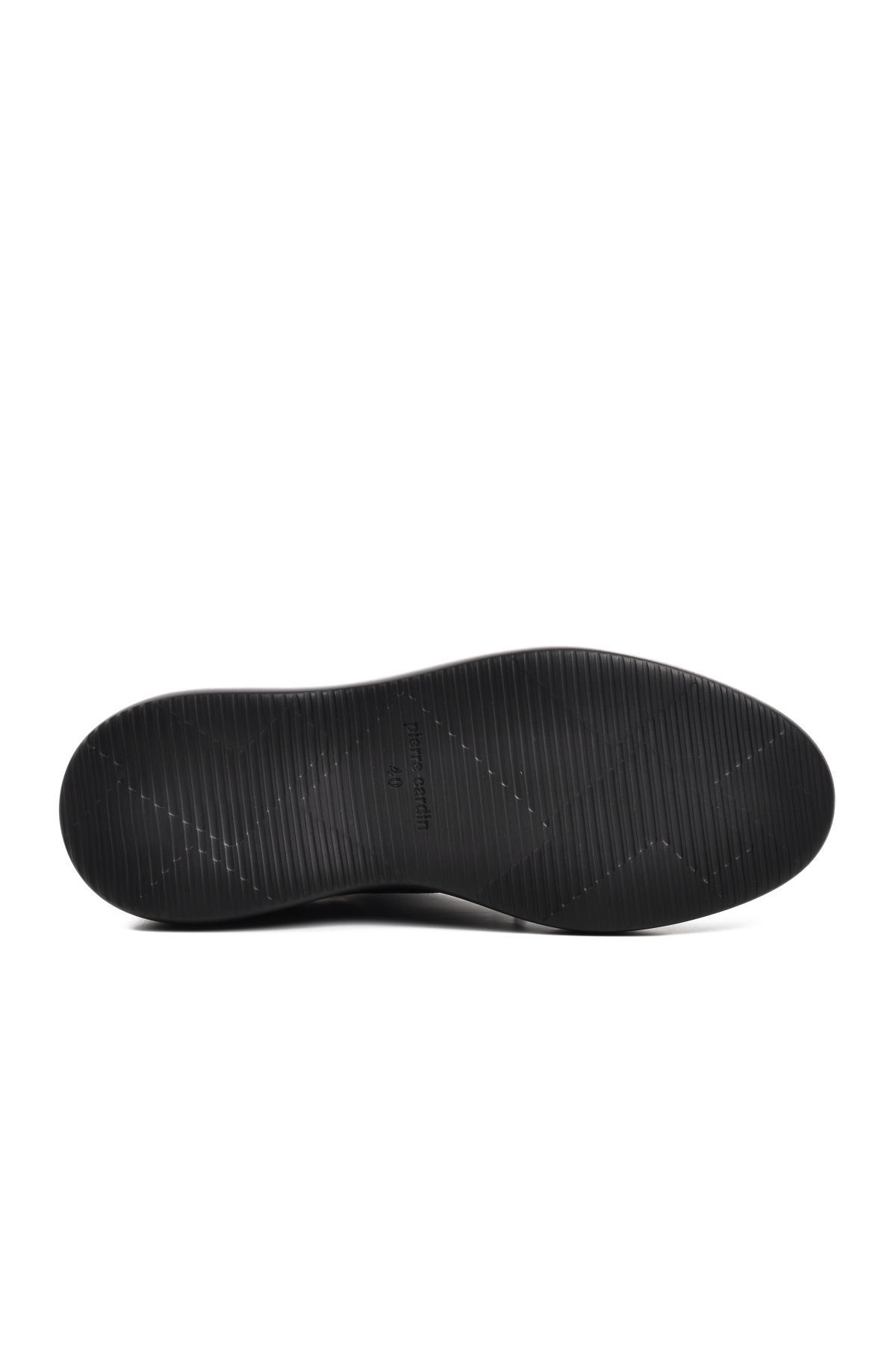 70914 Siyah Rugan Hakiki Deri Erkek Casual Ayakkabı - Görsel 6