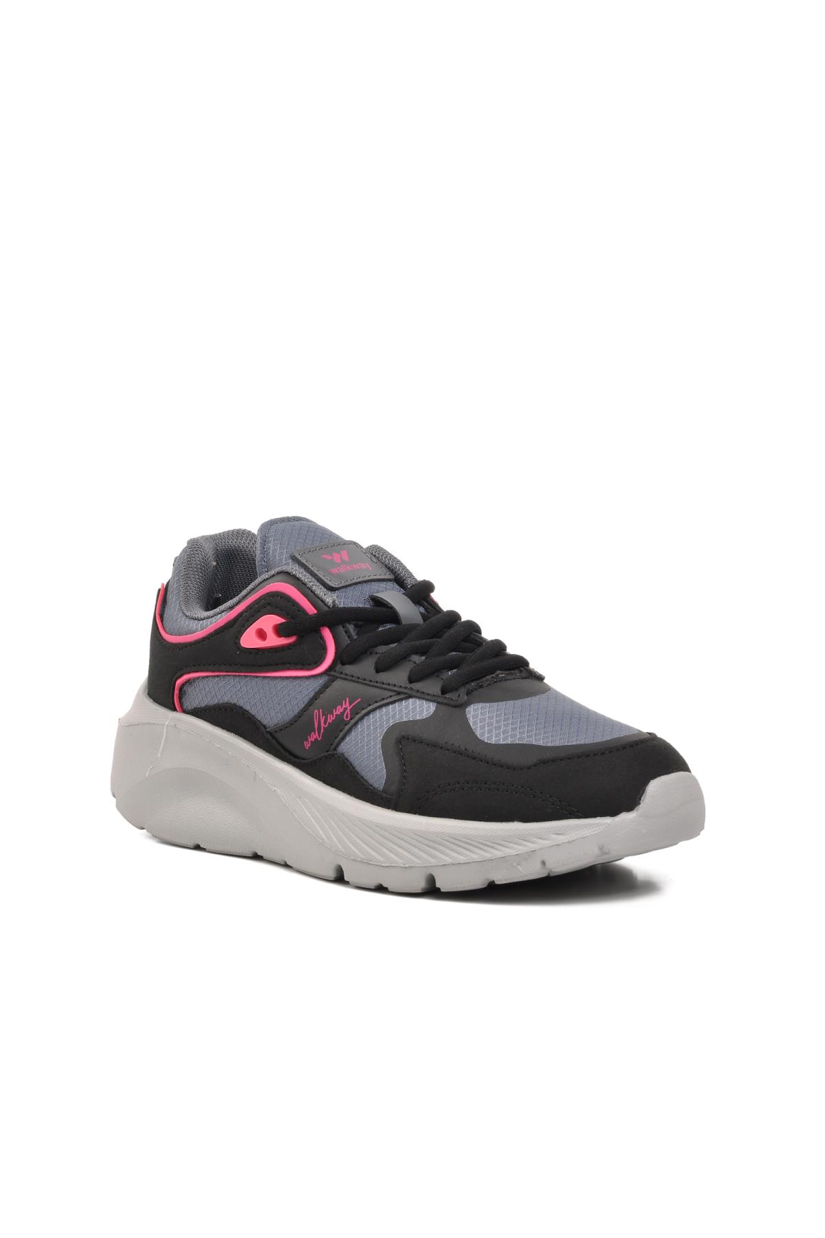 Trier Füme-Fuşya Kadın Spor Ayakkabı - Görsel 2